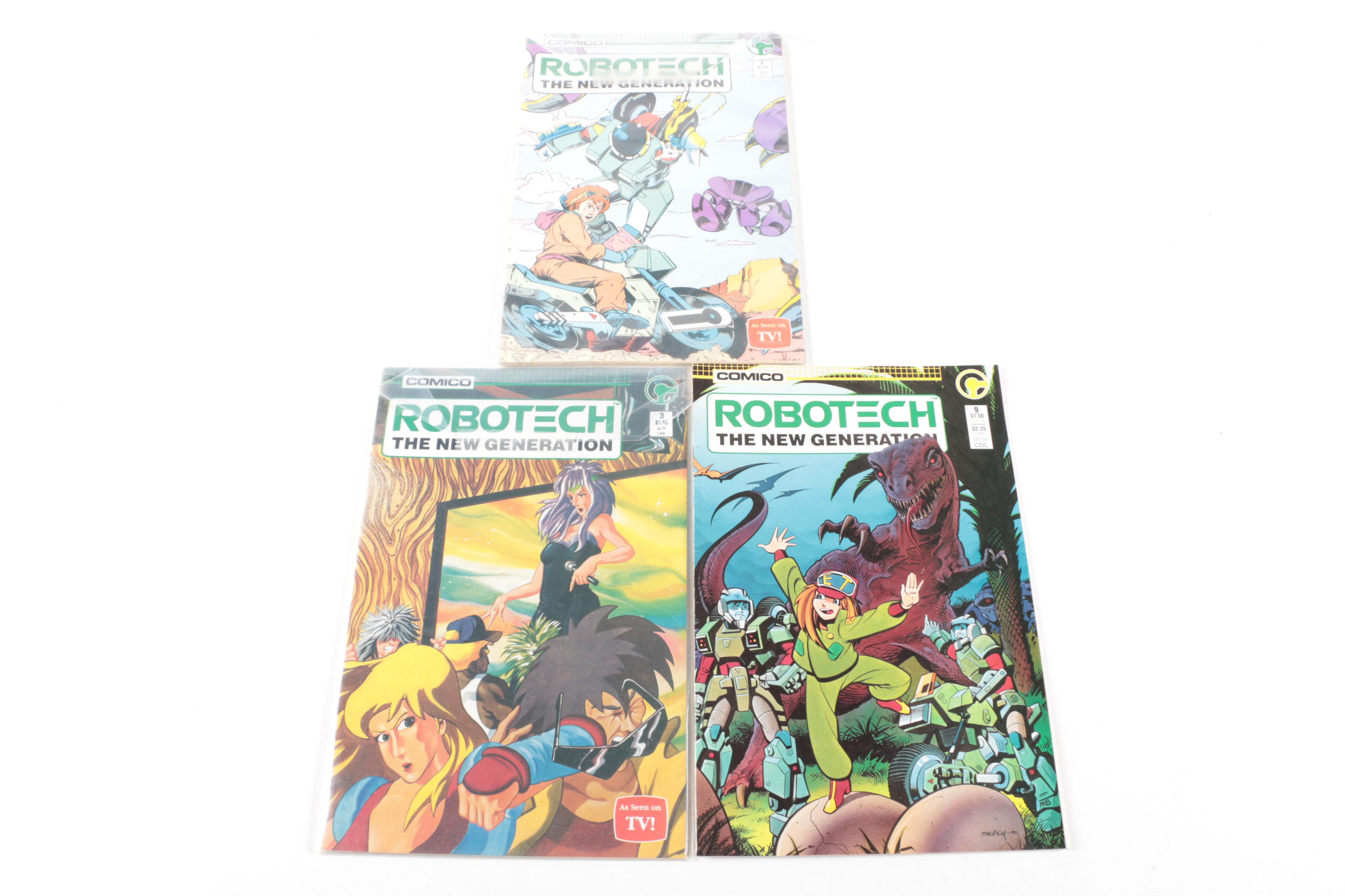 "Robotech" Comic Books Including "The Macross Saga"