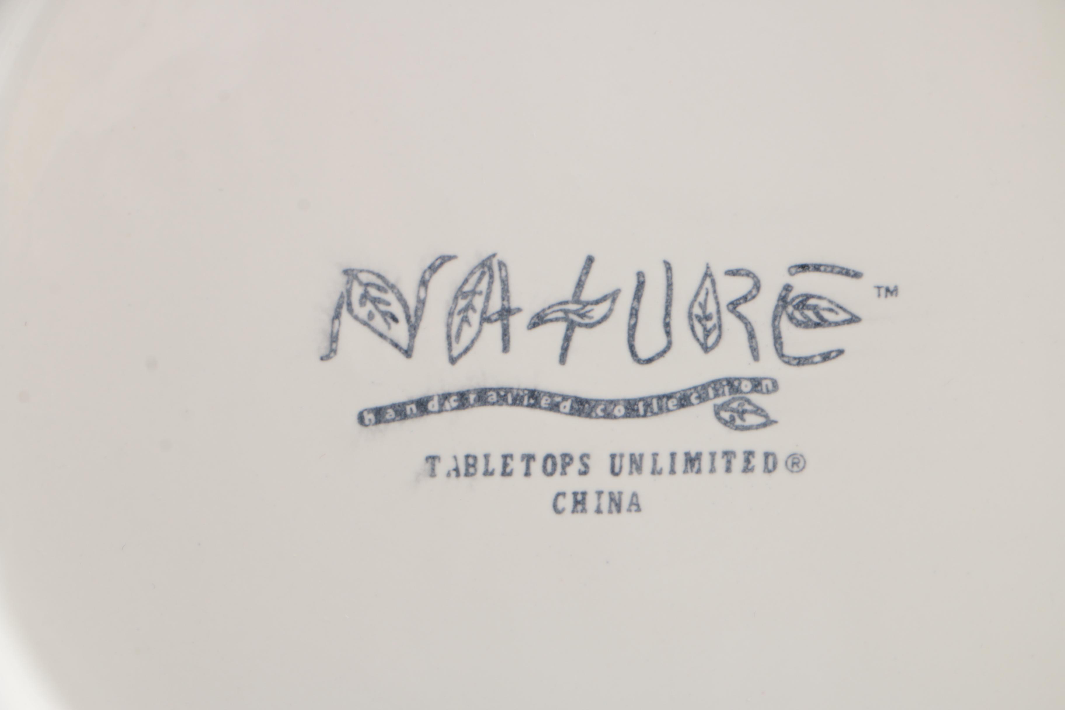 Tabletops Unlimited "Nature" Ceramic Soup Tureen