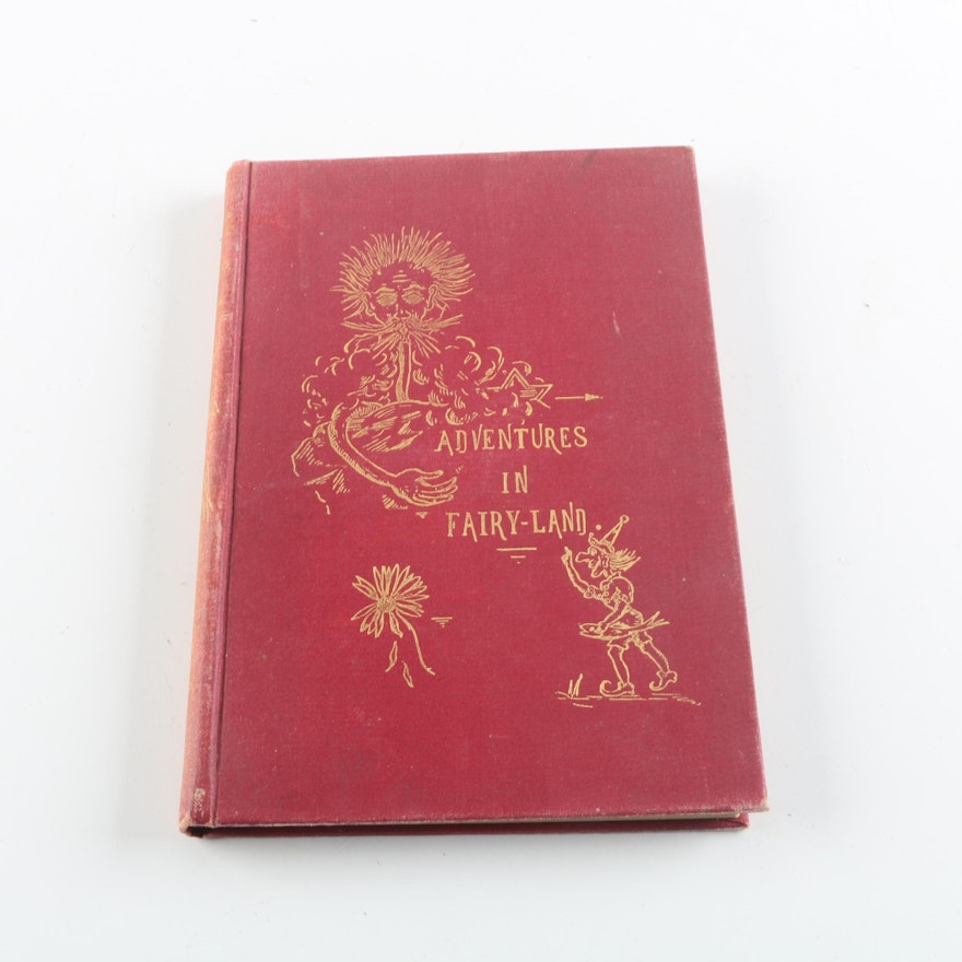1894 "Adventures in Fairy-Land" Written and Illustrated by David H. Brewer