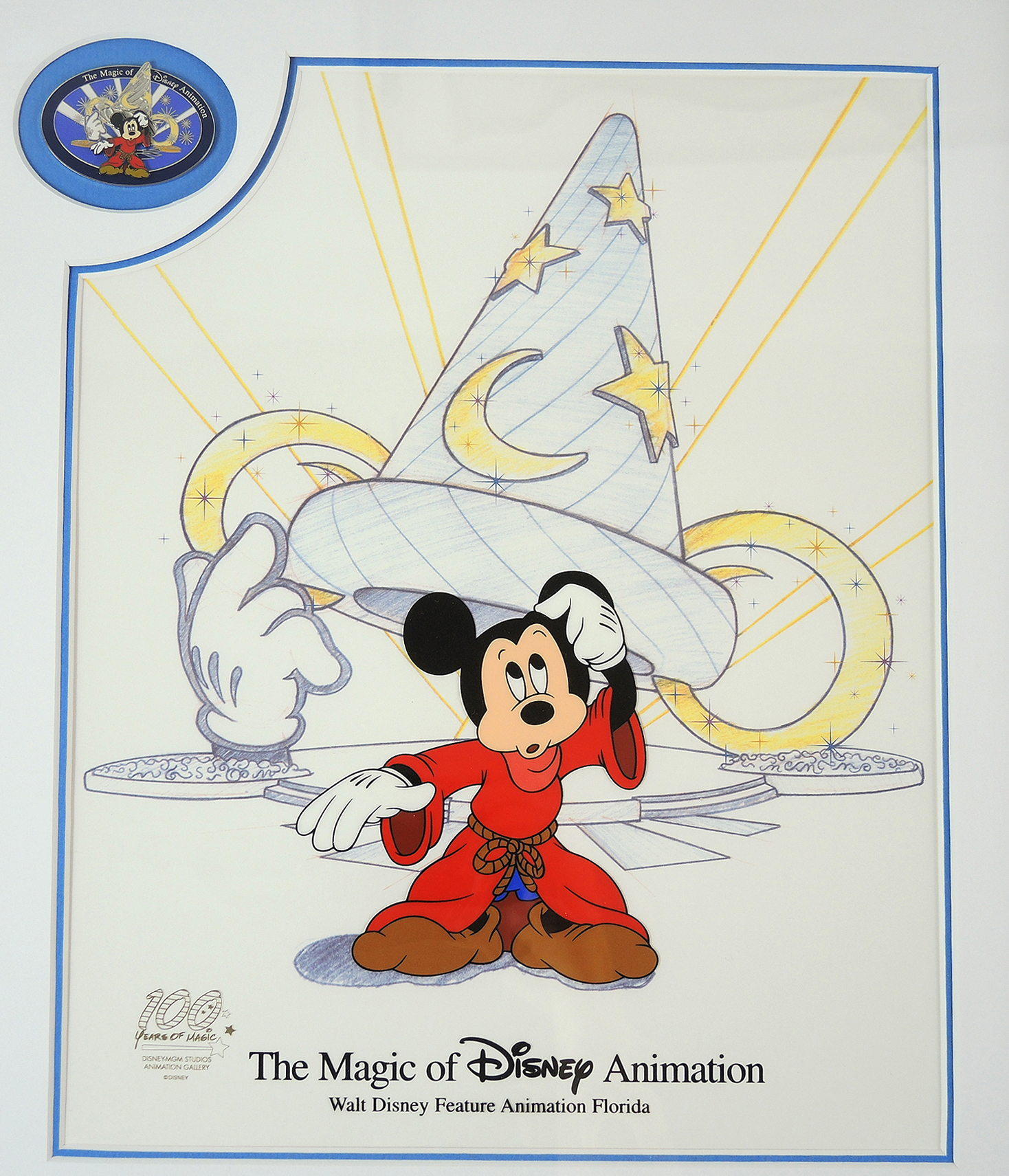 Walt Disney Limited Edition Sericel Pair