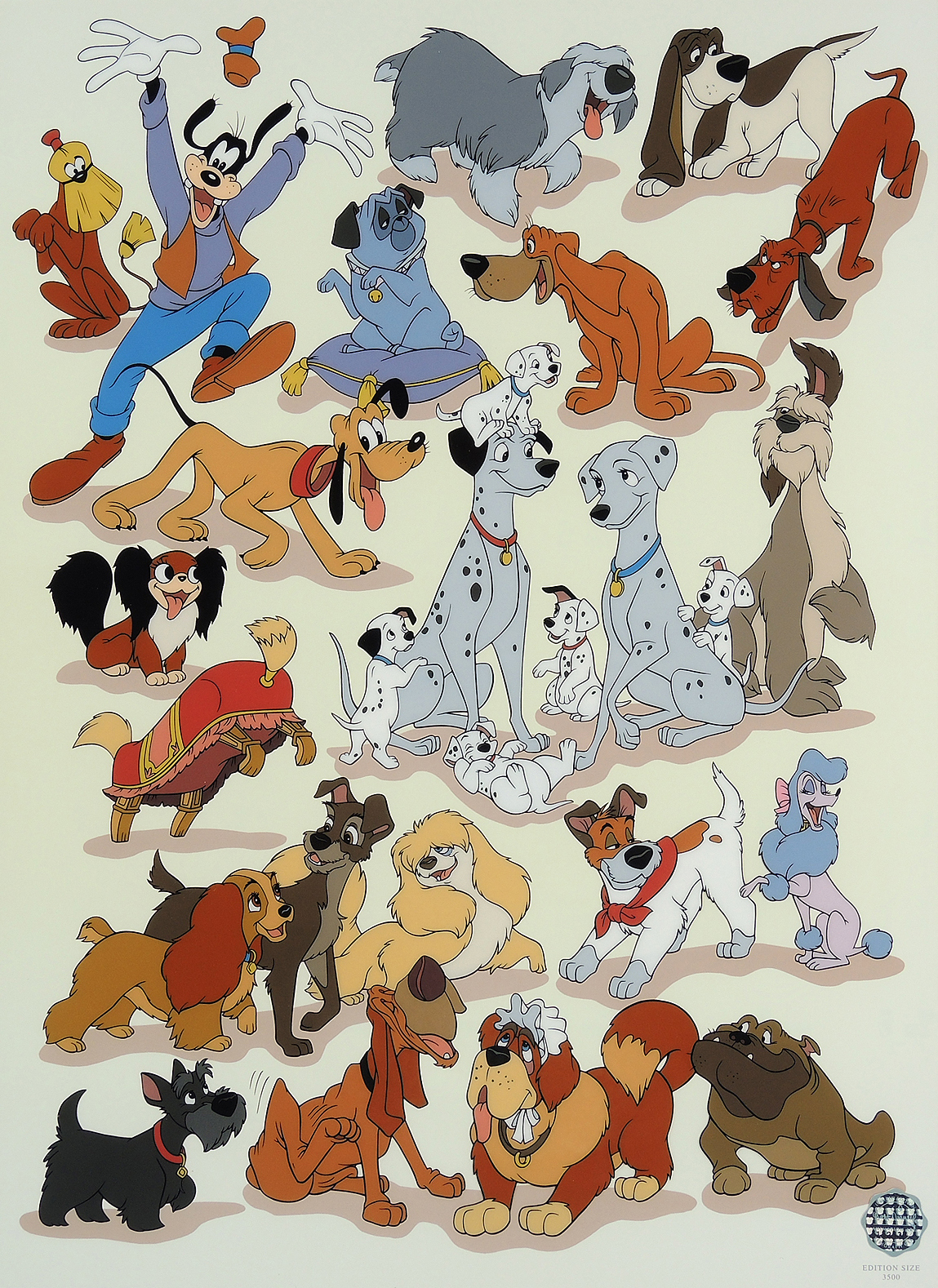 Walt Disney Limited Edition Sericel Pair