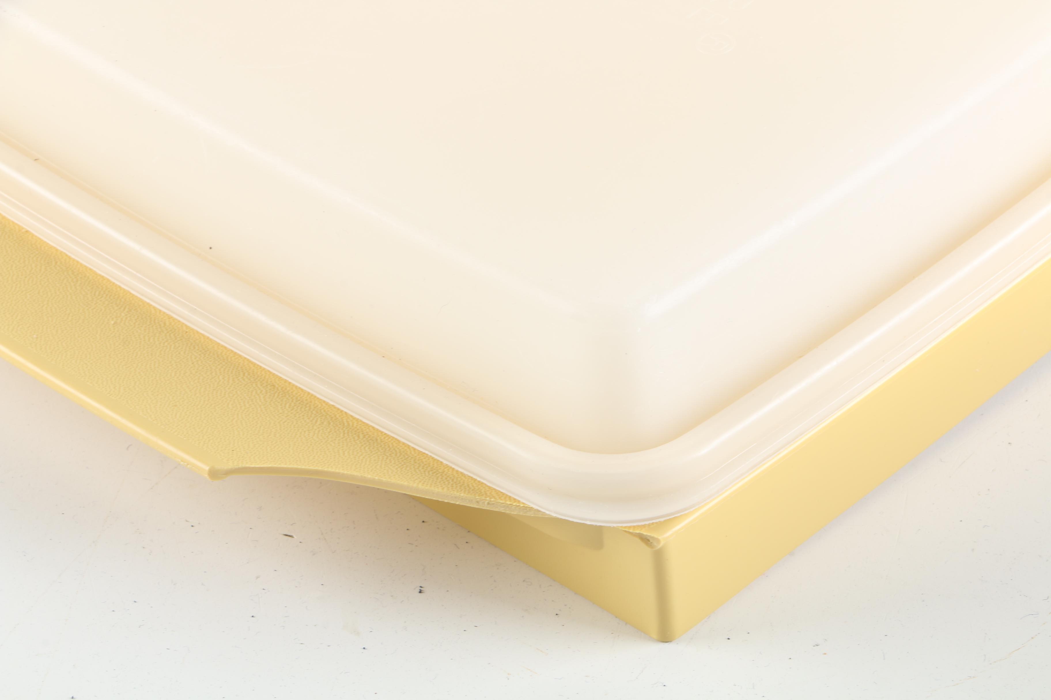 Vintage Tupperware "Harvest Gold" Food Containers