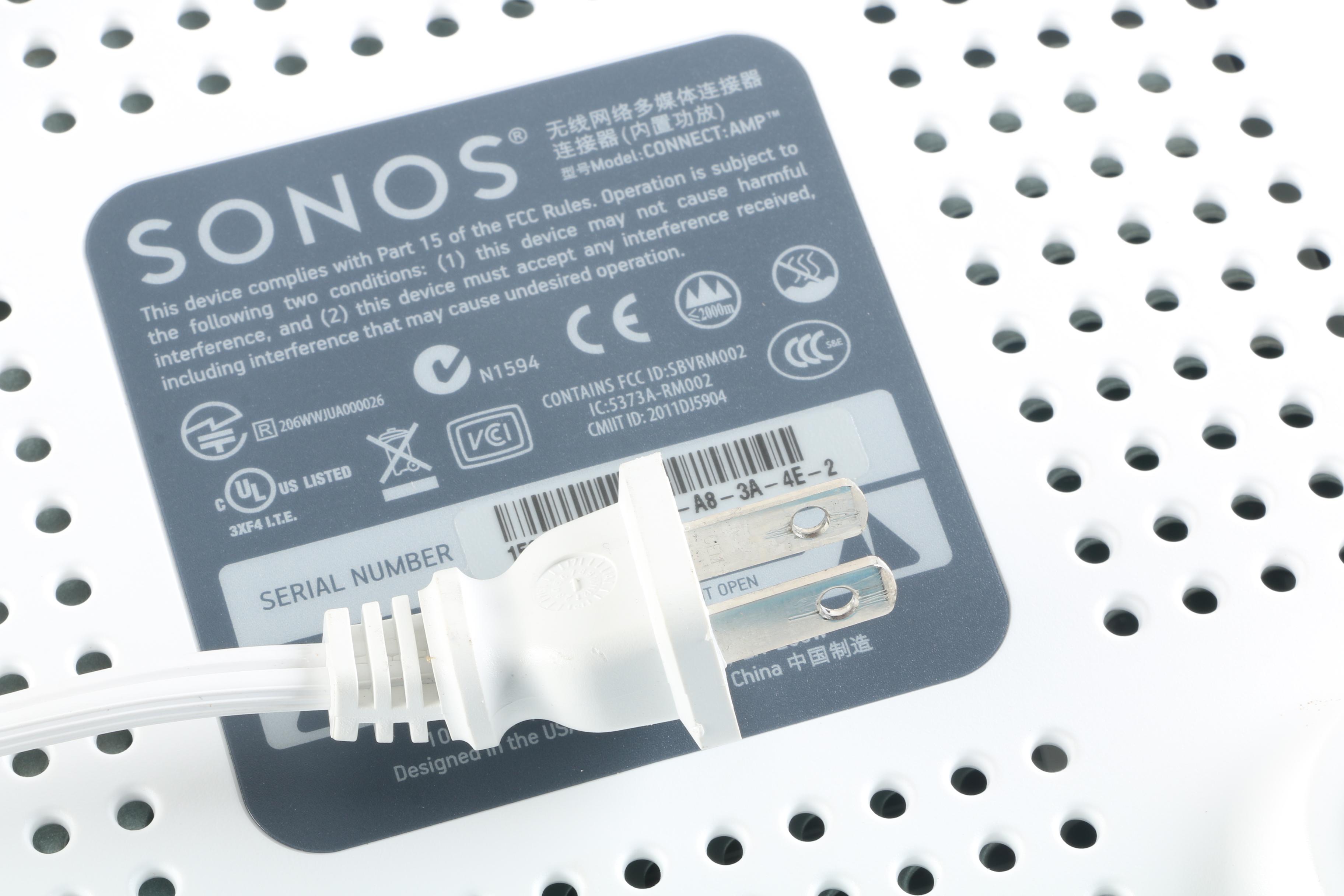 Sonos Connect Amp Wireless Stereo Amplifier