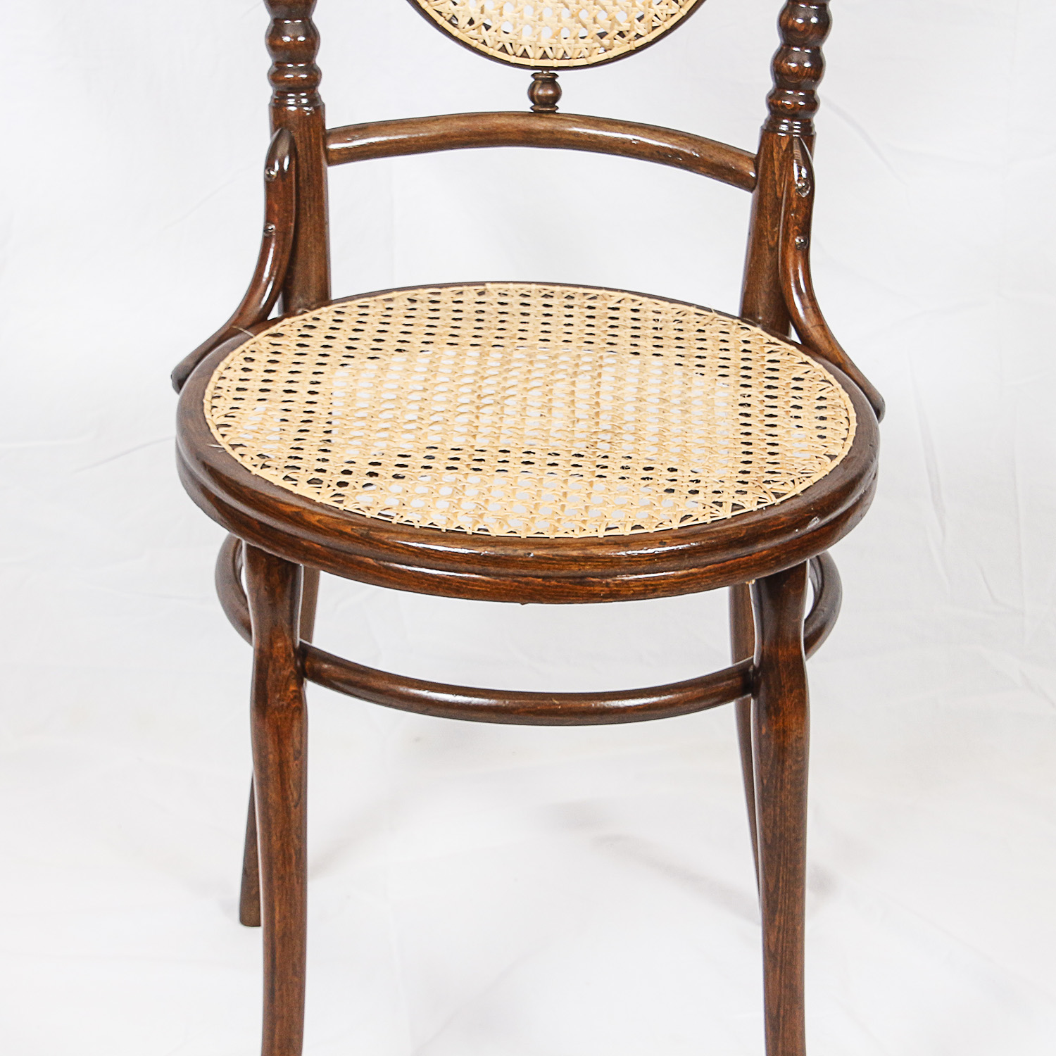 Victorian Style Caned Side Chairs