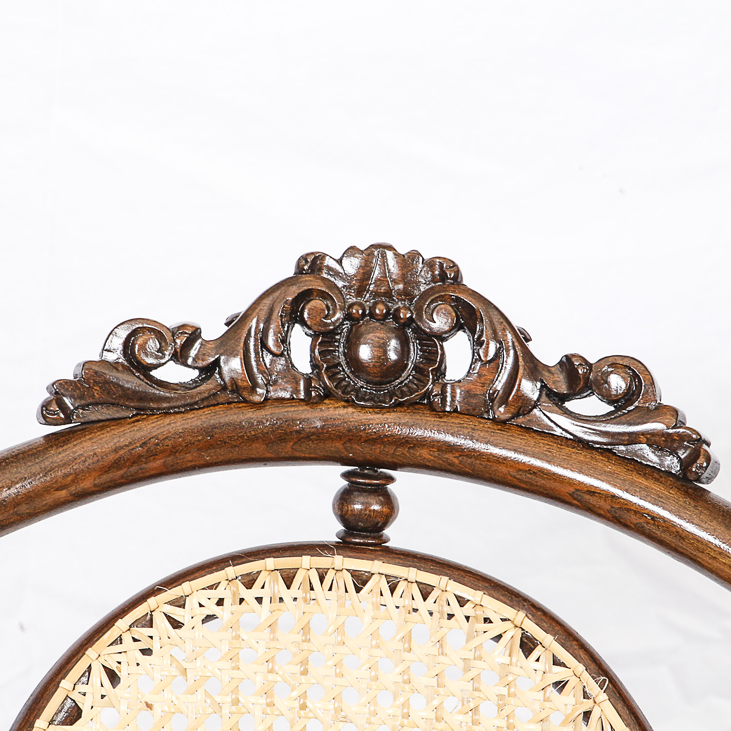 Victorian Style Caned Side Chairs