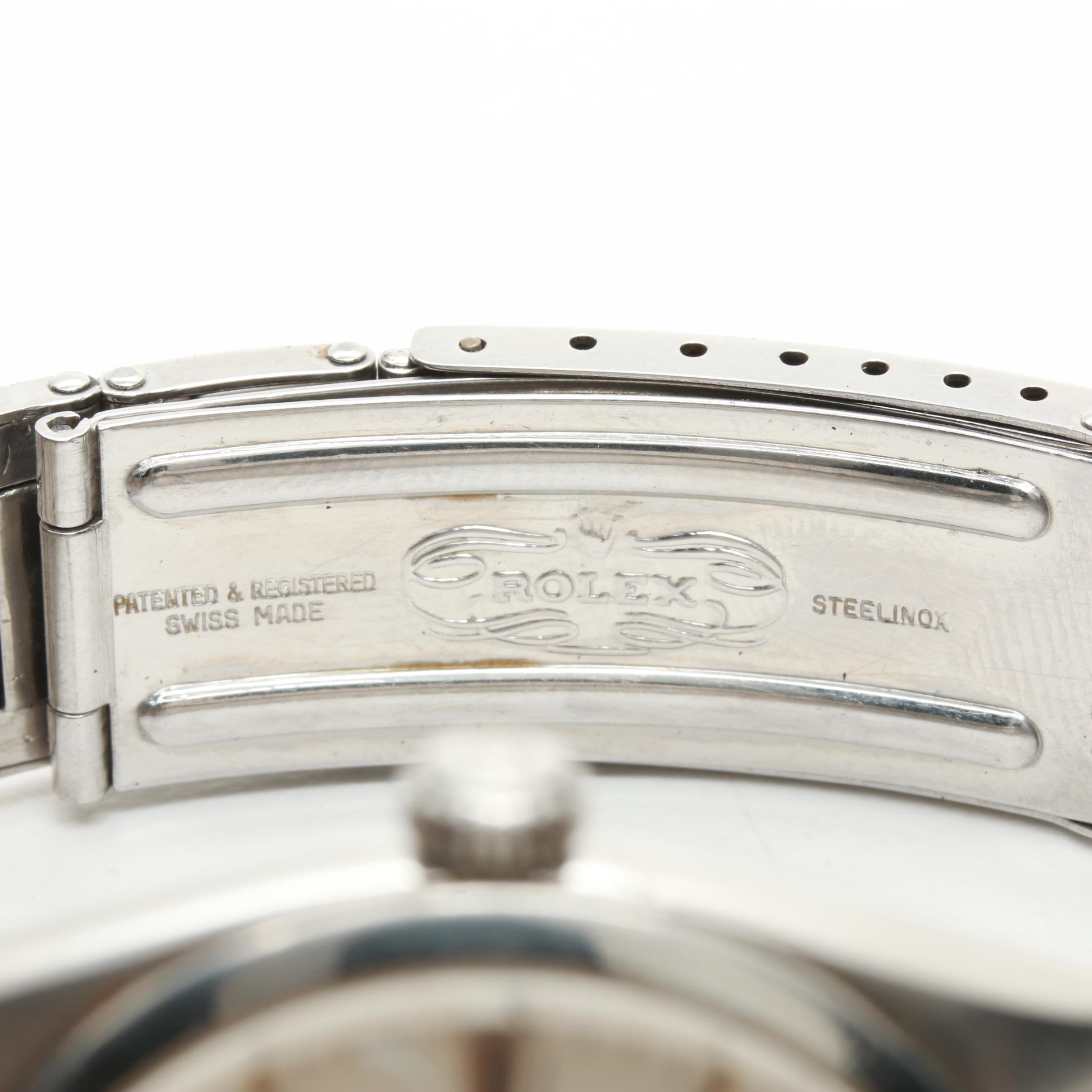 Circa 1959 Rolex Oyster Perpetual "Air-King" Stainless Steel Watch