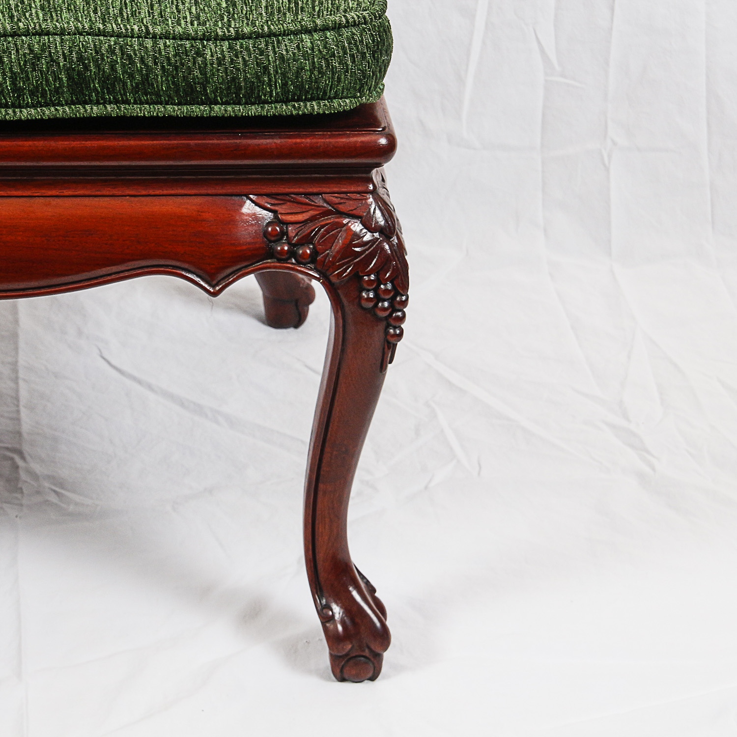 Vintage Chinese Chippendale Style Armchairs