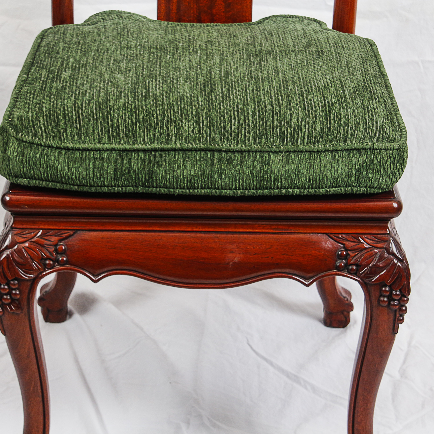 Vintage Chinese Chippendale Style Side Chairs