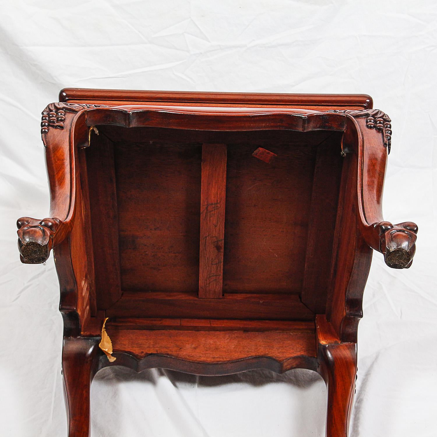 Vintage Chinese Chippendale Style Side Chairs