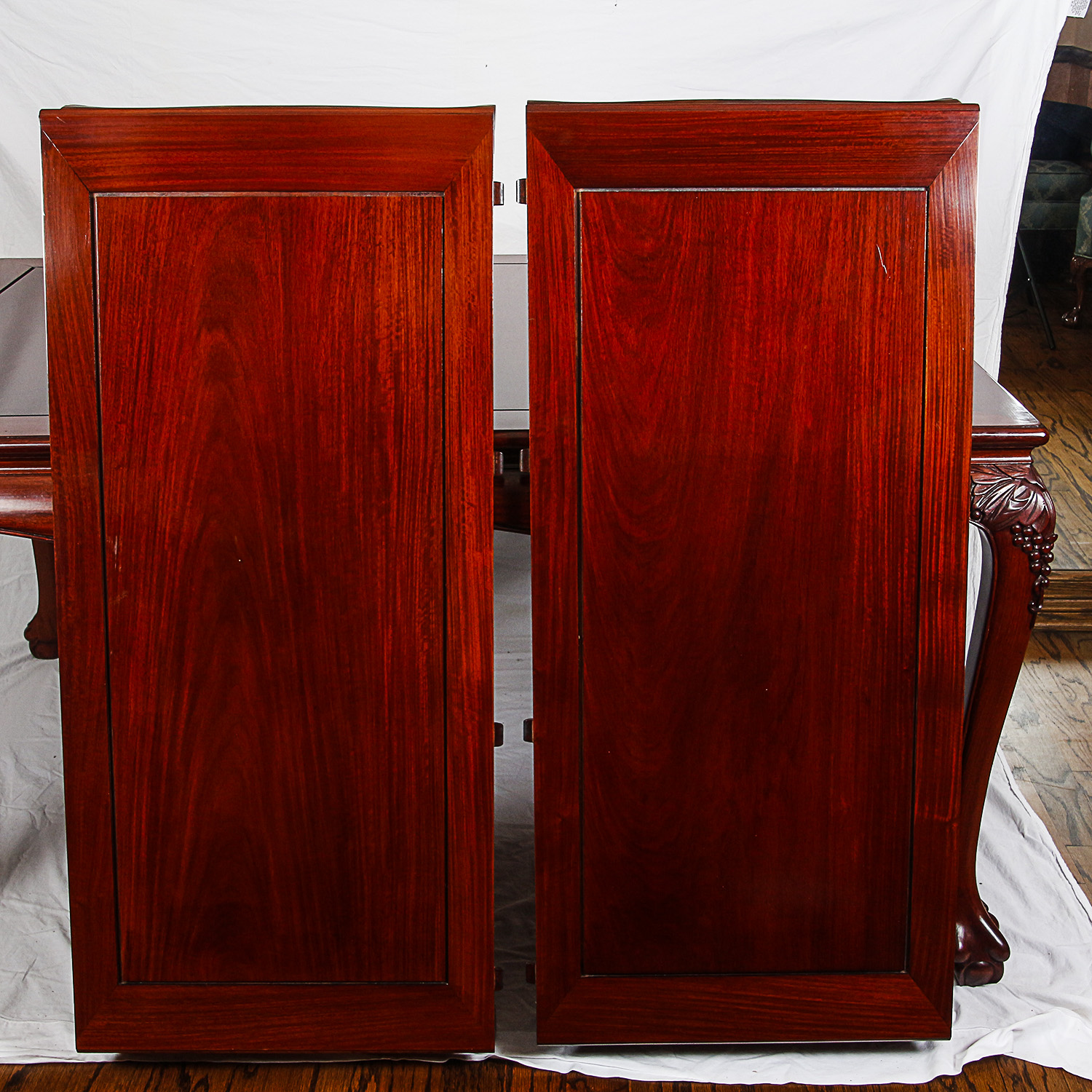 Vintage Chinese Chippendale Style Dining Table