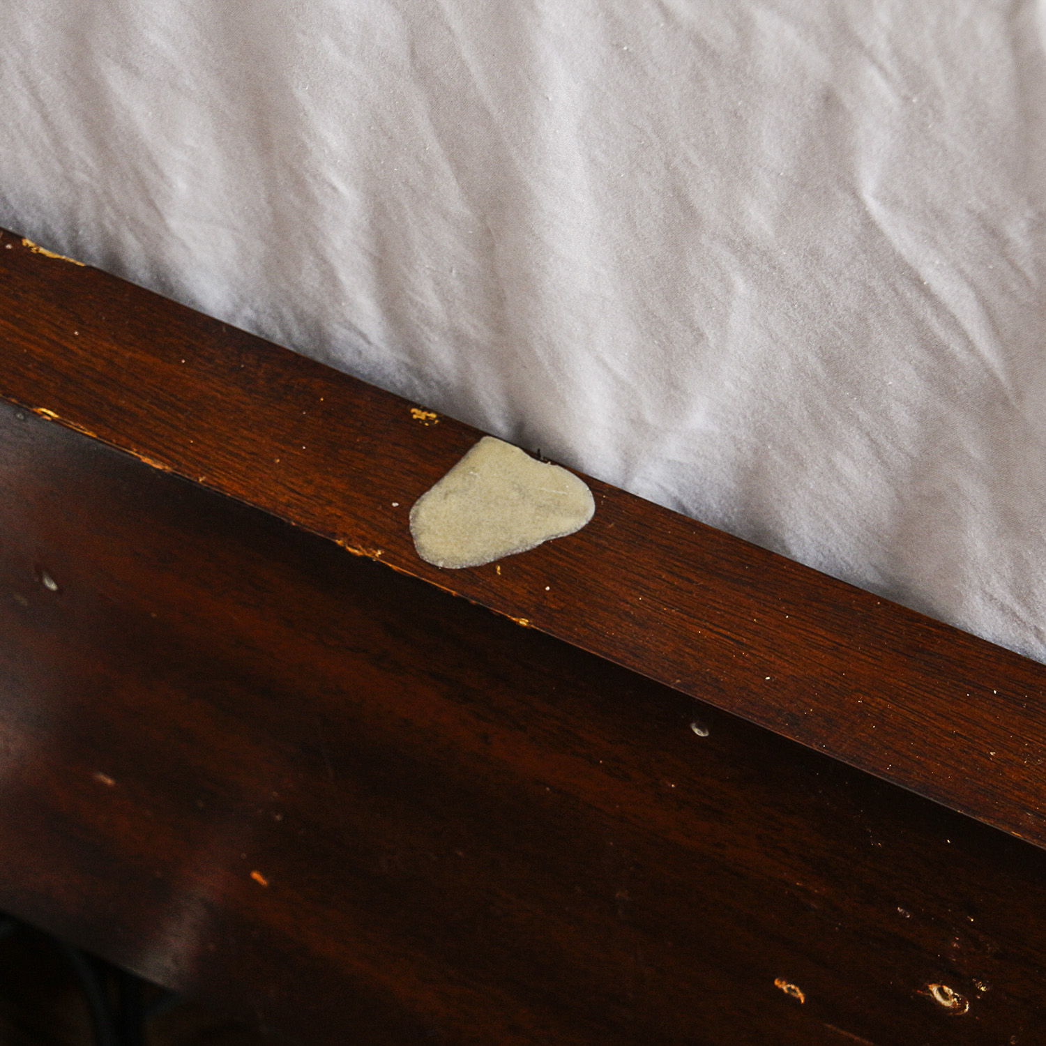 Vintage Italian Style Mahogany Queen Size Four Poster Bed Frame