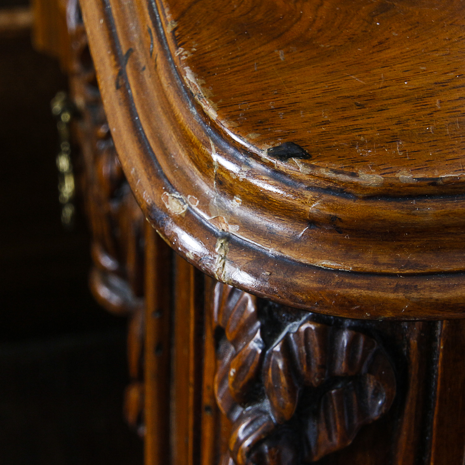 Vintage Neoclassical Style Nightstand