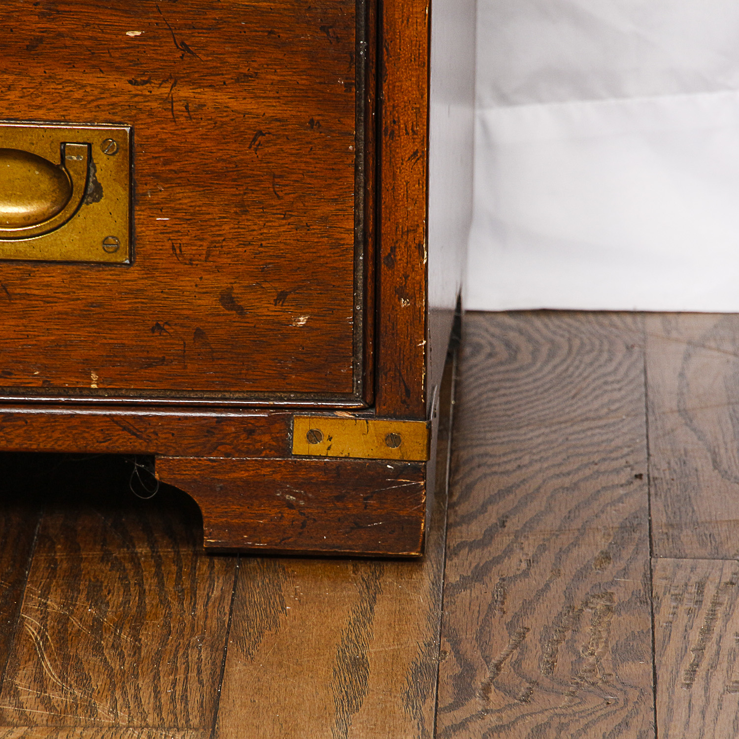 Vintage Campaign Style Chest of Drawers