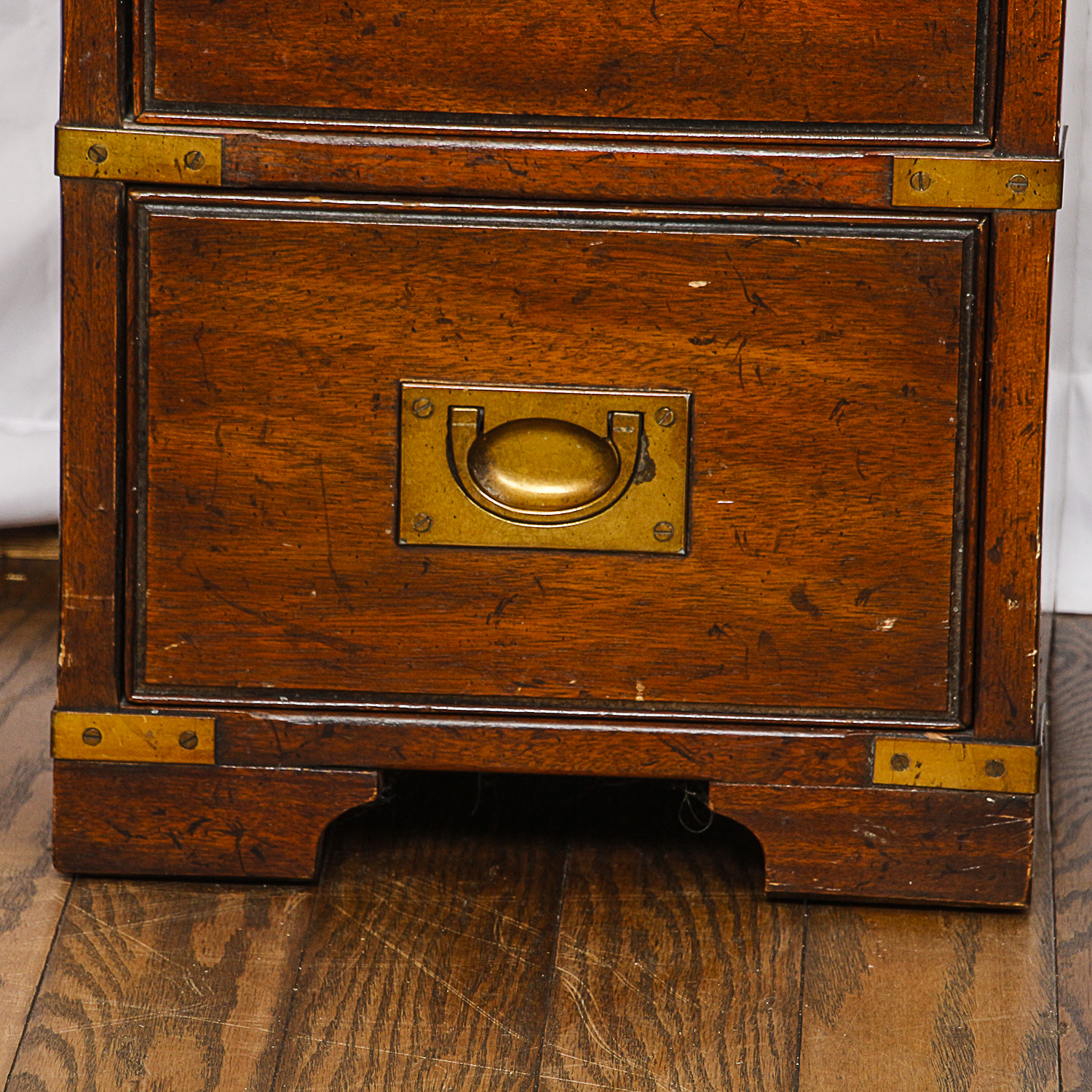 Vintage Campaign Style Chest of Drawers