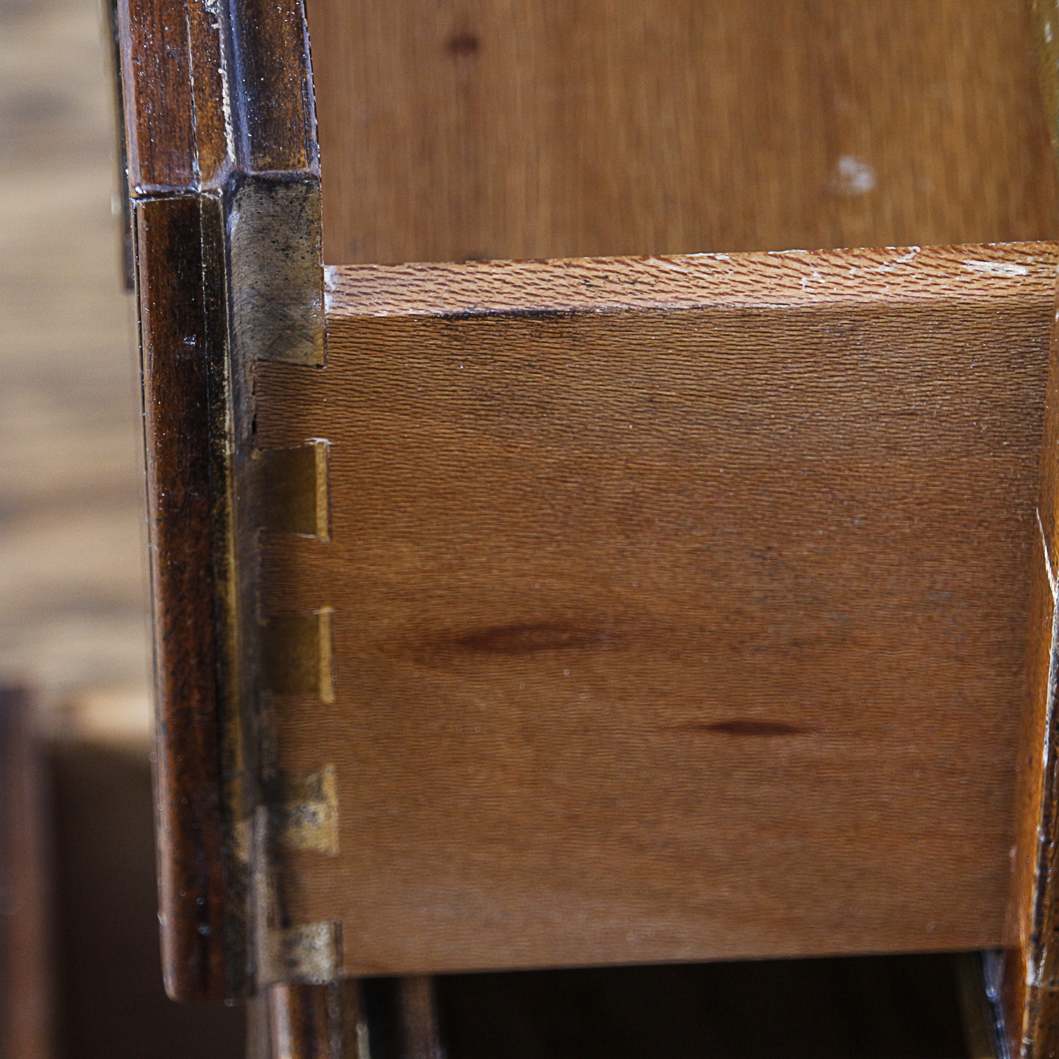 Vintage Campaign Style Chest of Drawers