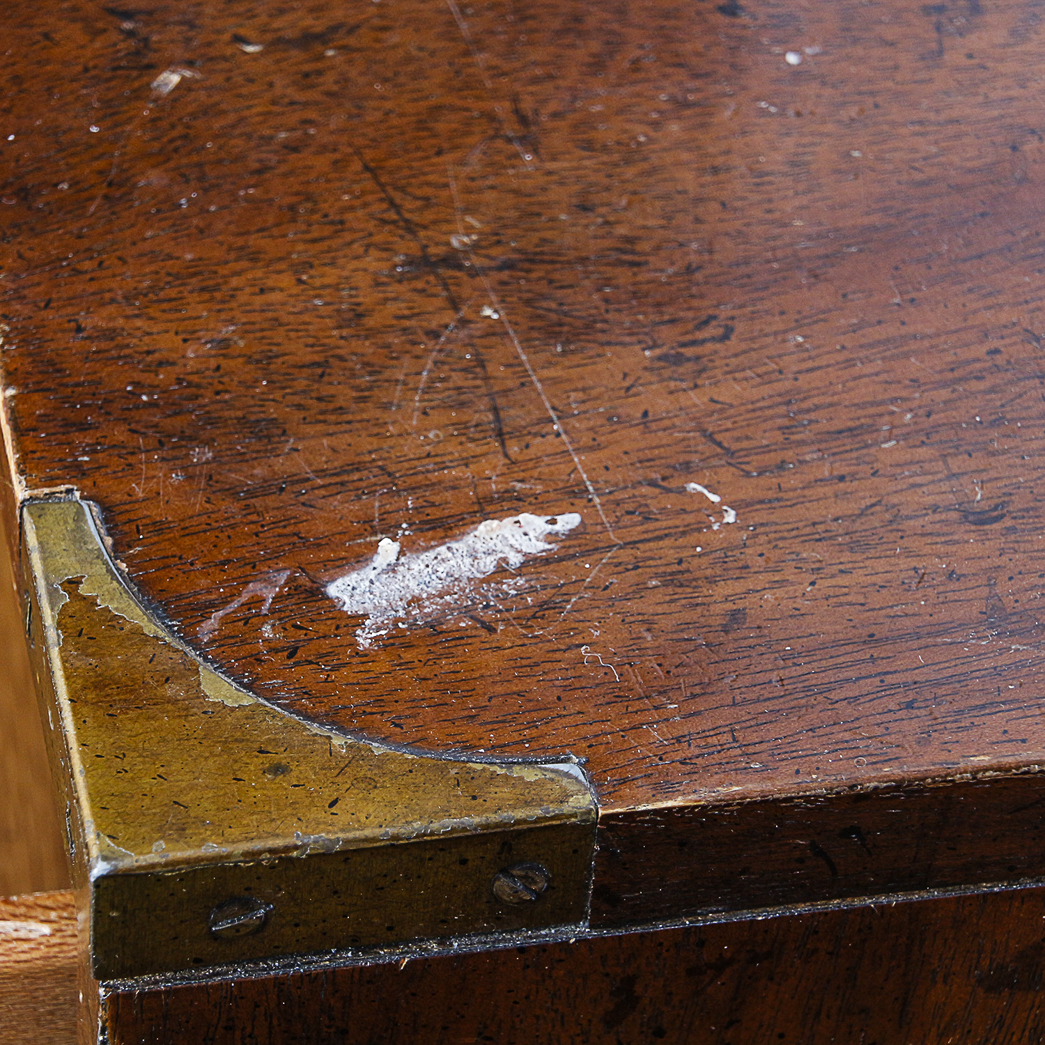 Vintage Campaign Style Chest of Drawers