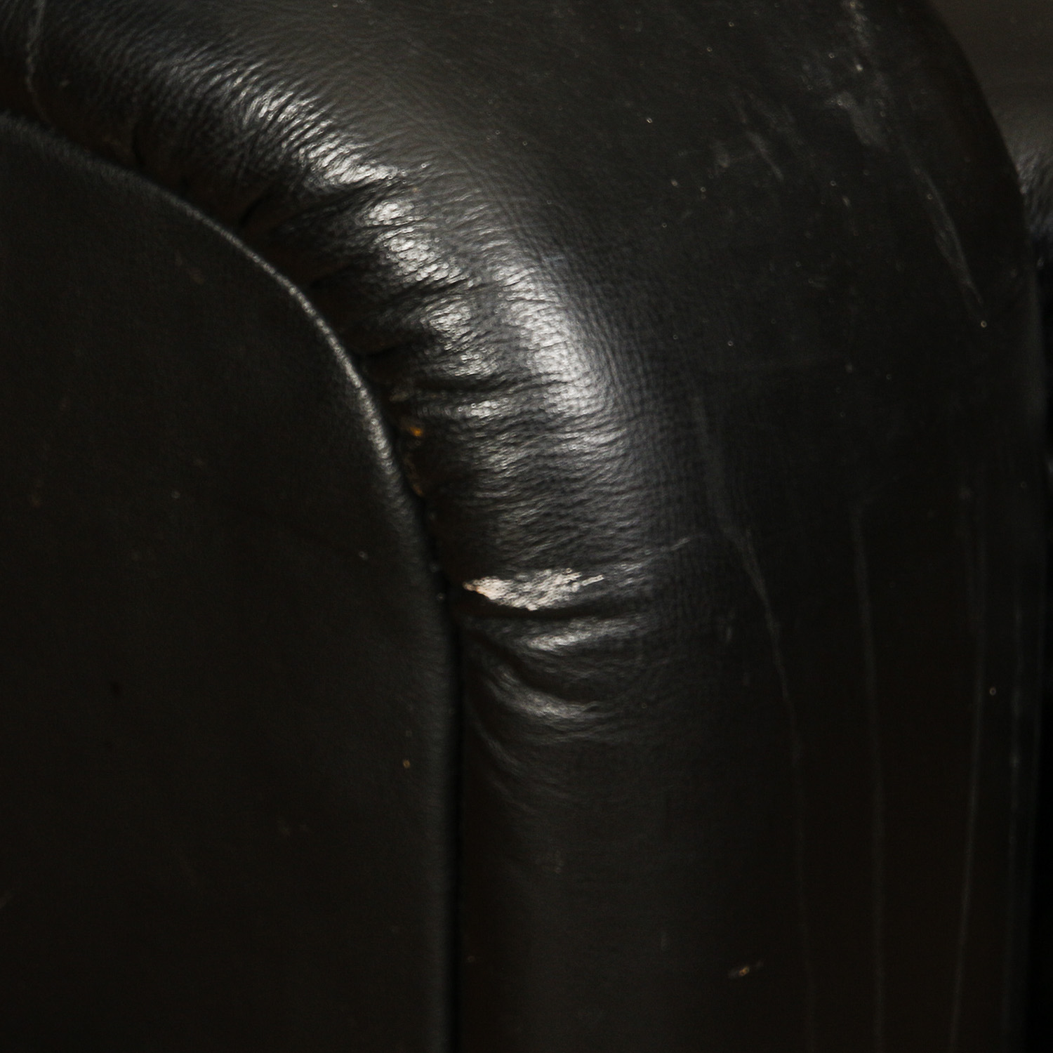 Black Leather Recliner