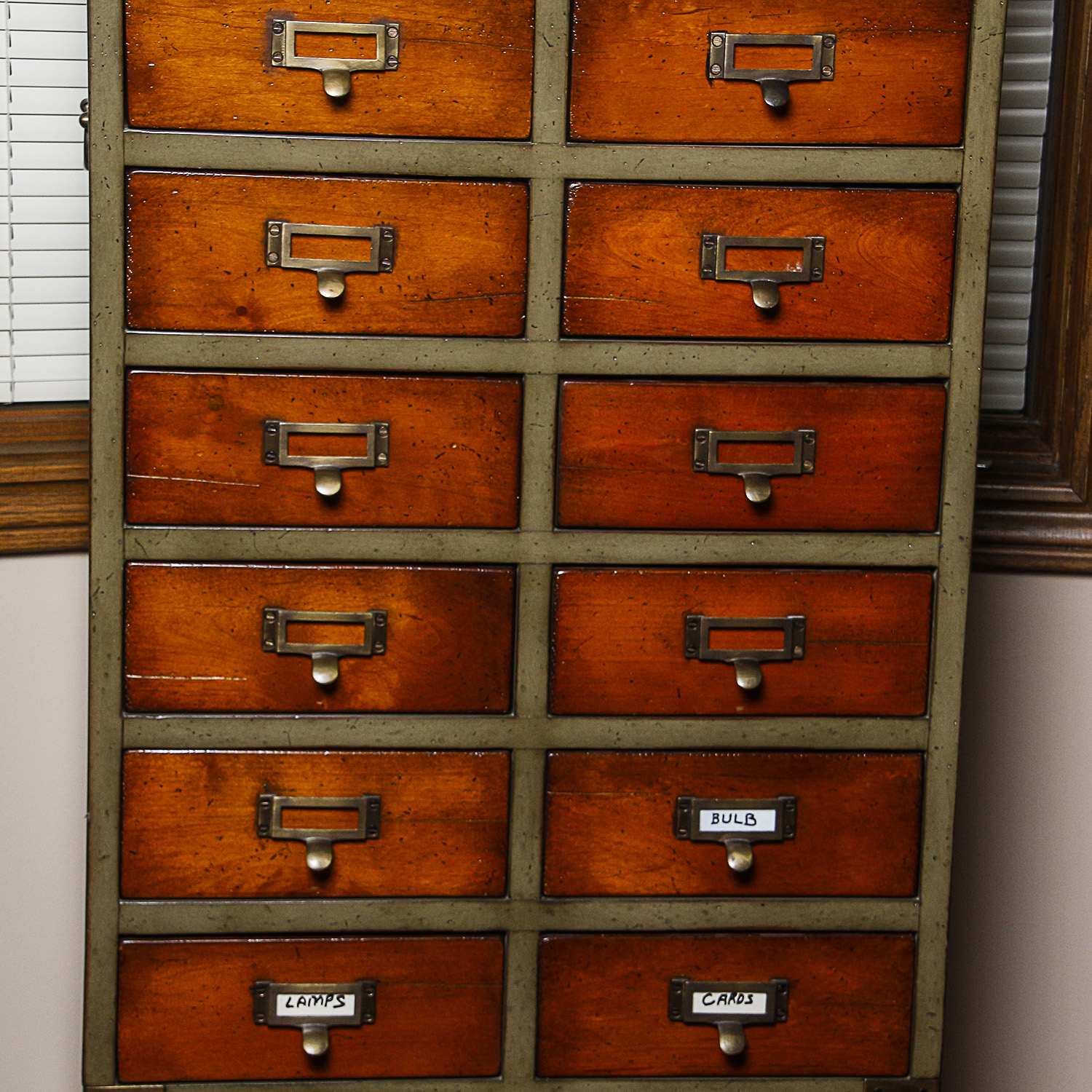 Vintage Stacking File Cabinet