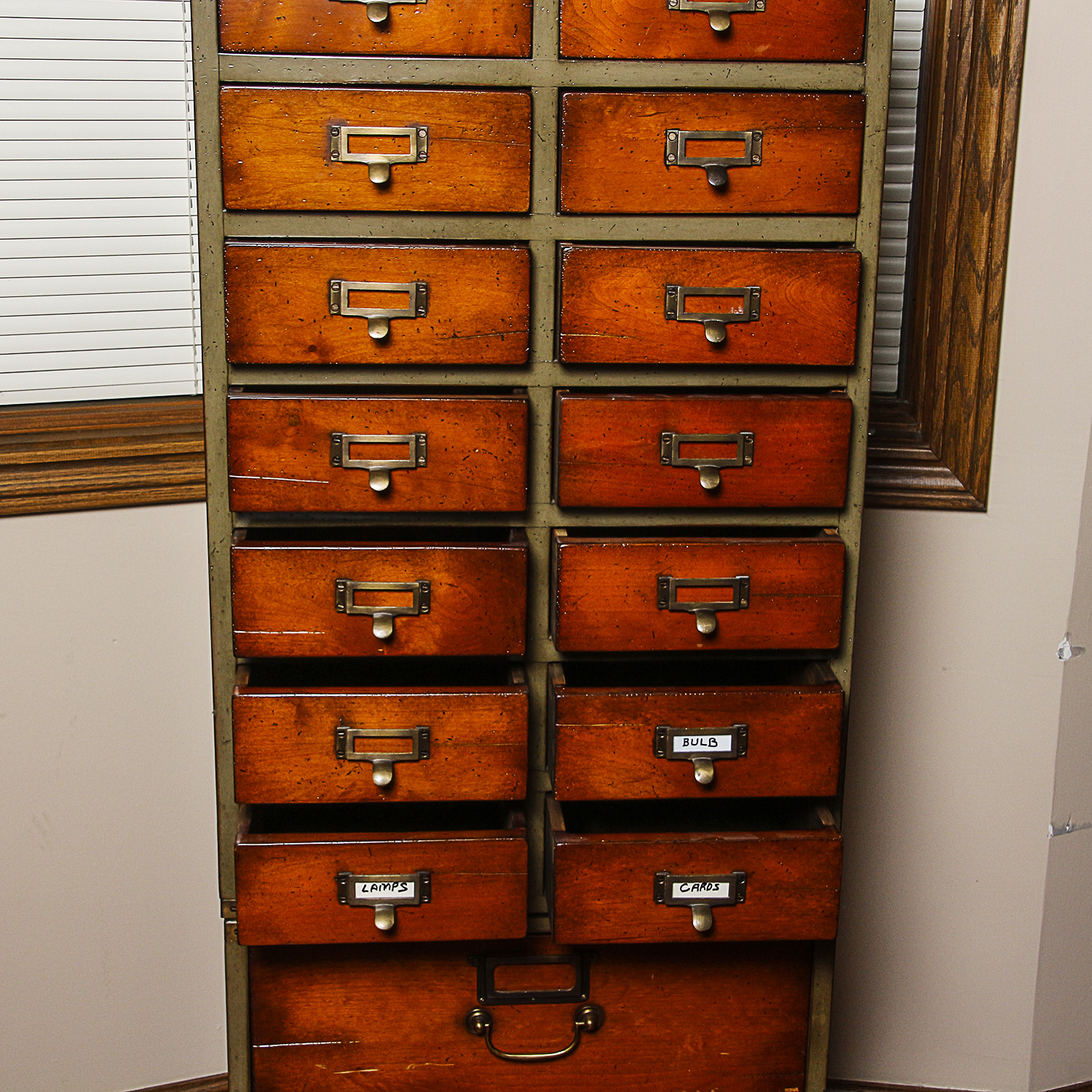 Vintage Stacking File Cabinet