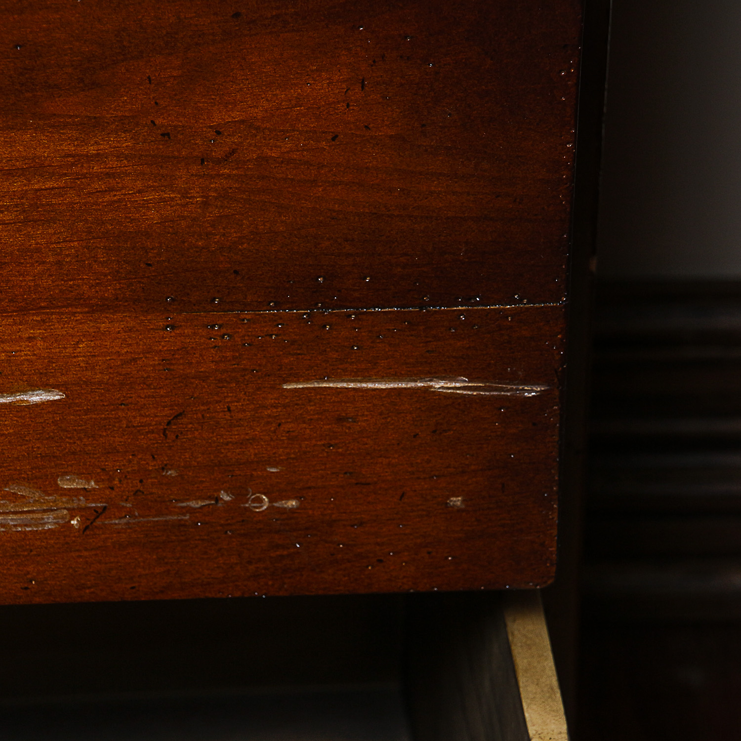 Campaign Style Card Filing Cabinet