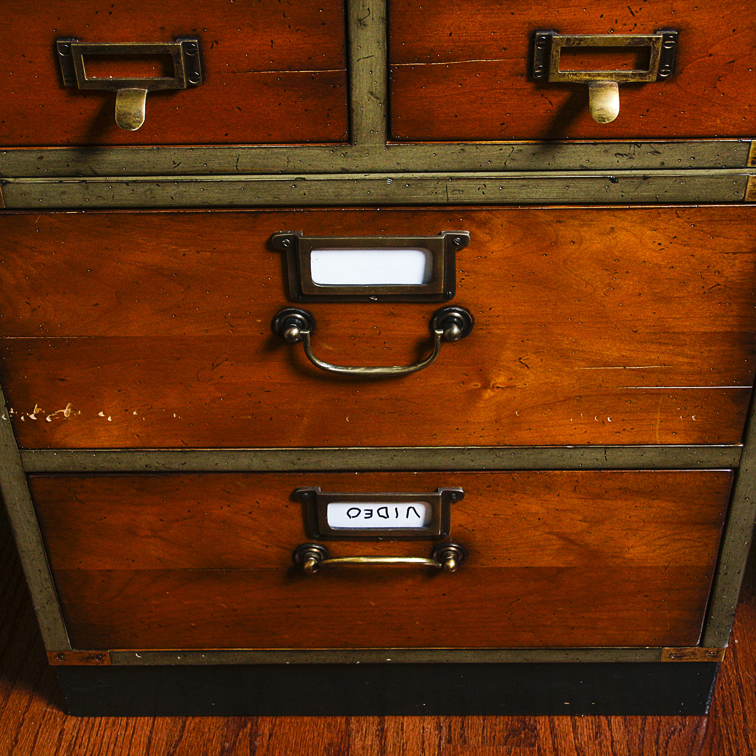 Vintage Stacking File Cabinets