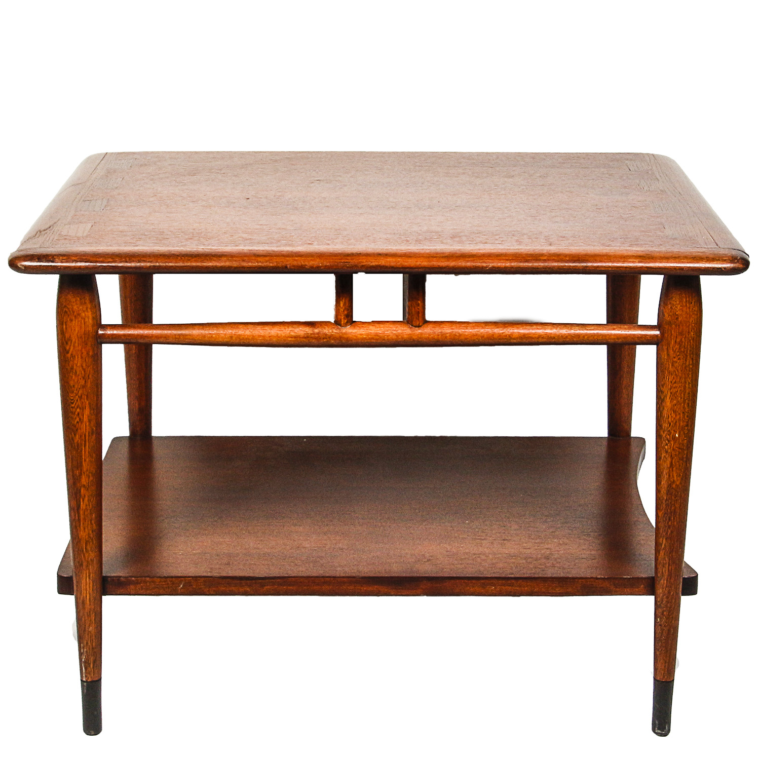 Lane Mid Century Modern Walnut "Acclaim" Side Table