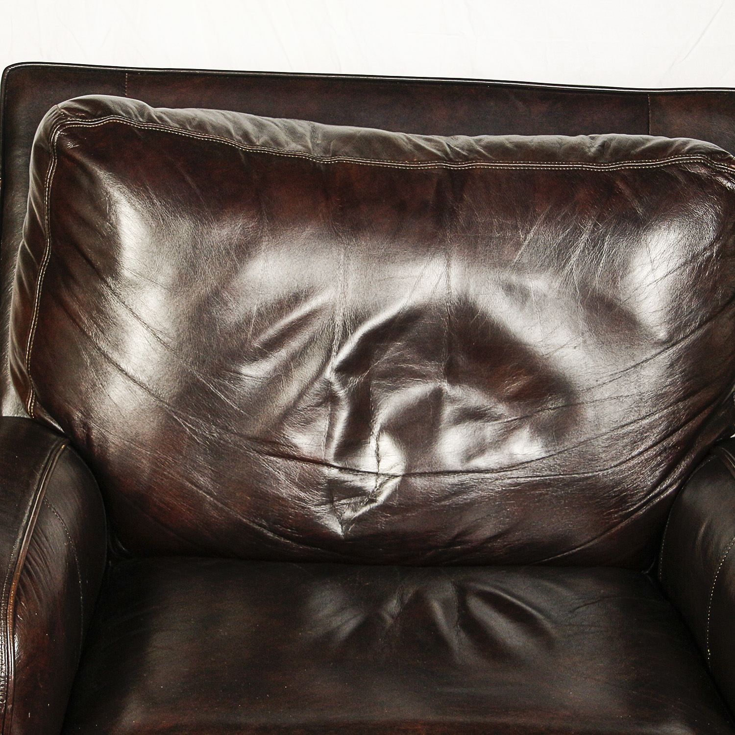 Faux Leather Reclining Armchair