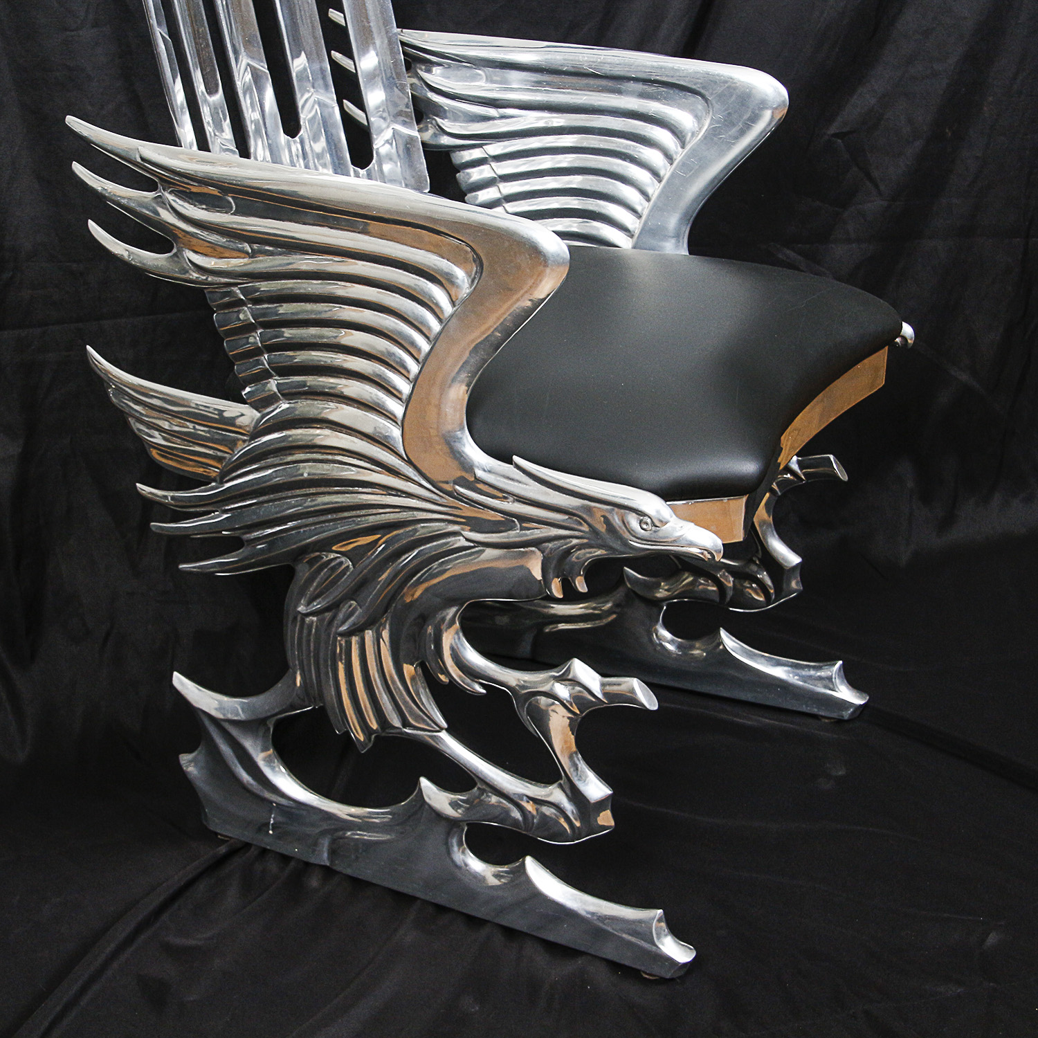 Ray Lewis Limited Edition "Eagle" Cast Aluminum Armchair