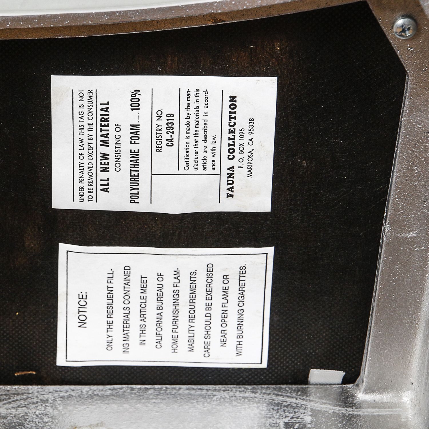 Ray Lewis Limited Edition "Eagle" Cast Aluminum Armchair