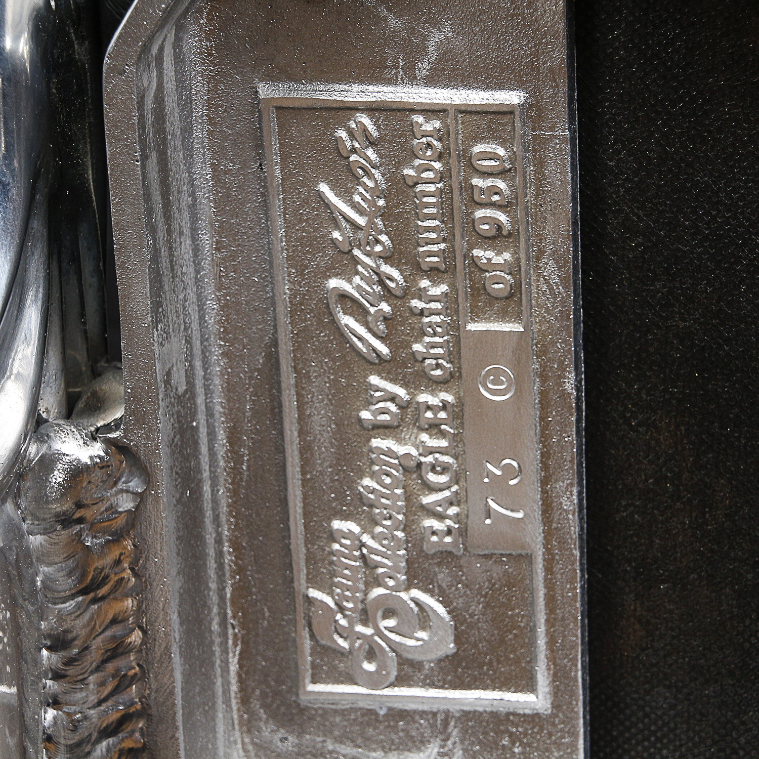 Ray Lewis Limited Edition "Eagle" Cast Aluminum Armchair