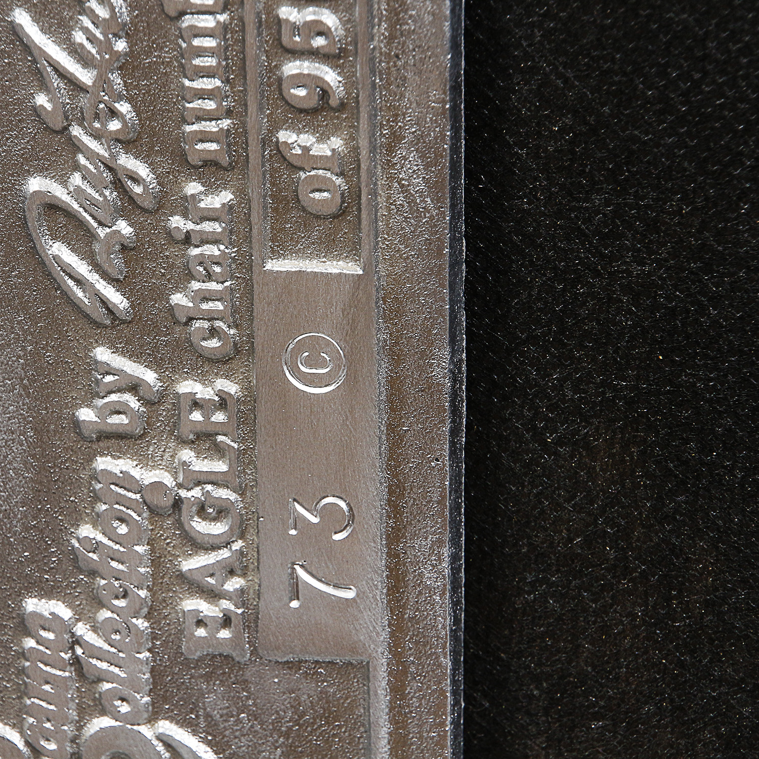 Ray Lewis Limited Edition "Eagle" Cast Aluminum Armchair