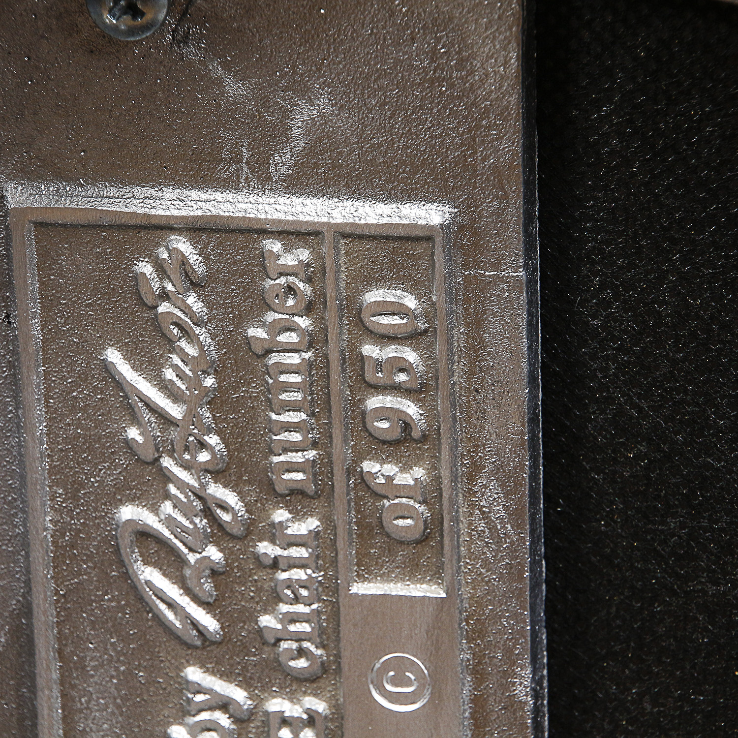 Ray Lewis Limited Edition "Eagle" Cast Aluminum Armchair