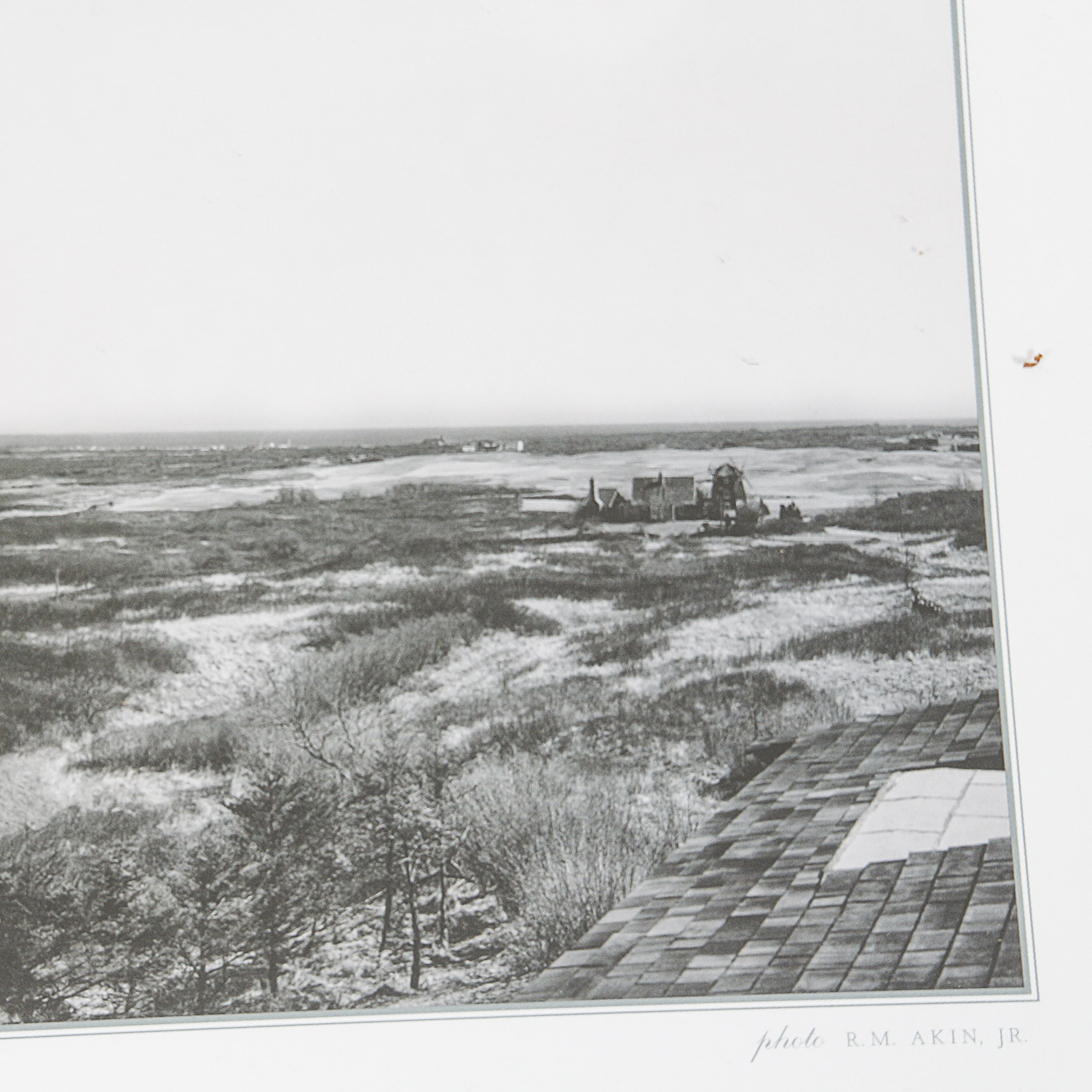 After R.M. Akin, Jr. Offset Lithograph Print "Montauk 1957"