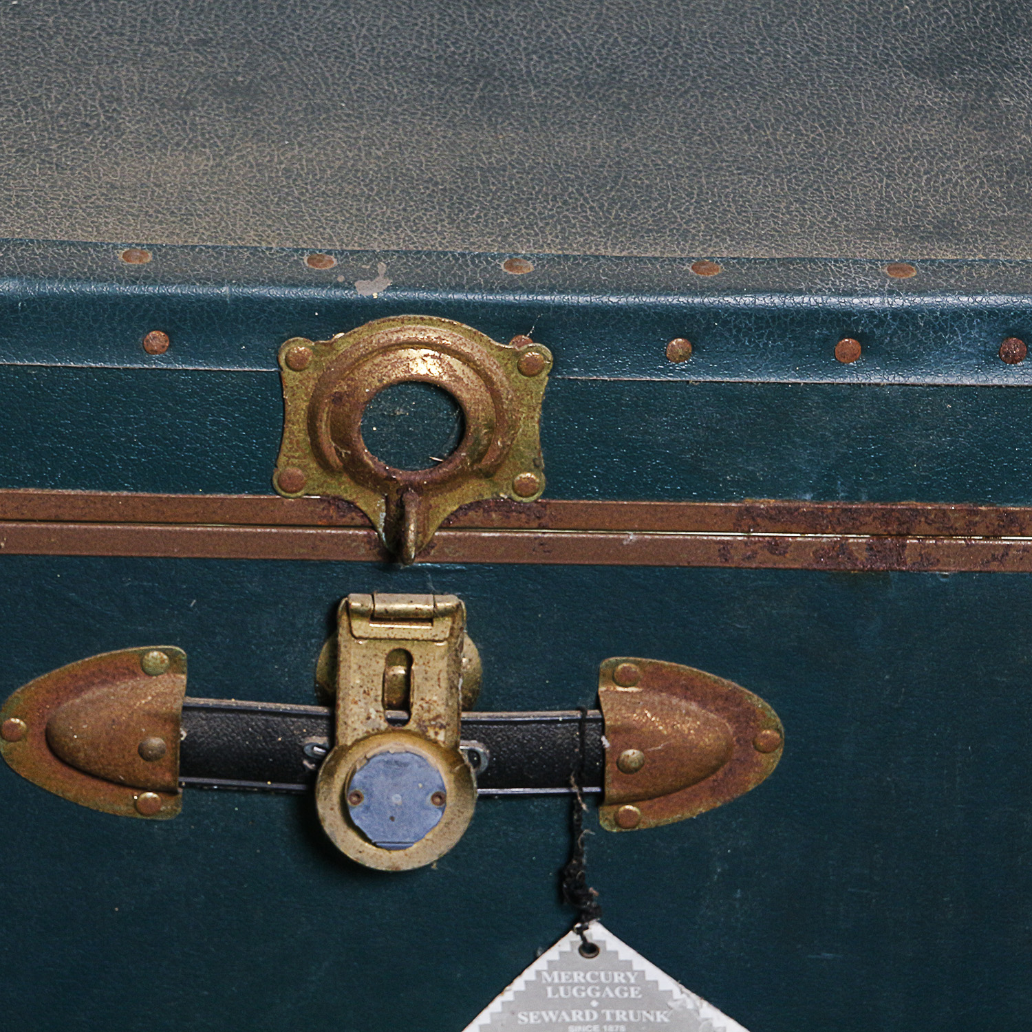 Vintage Steamer Trunk by Mercury Luggage