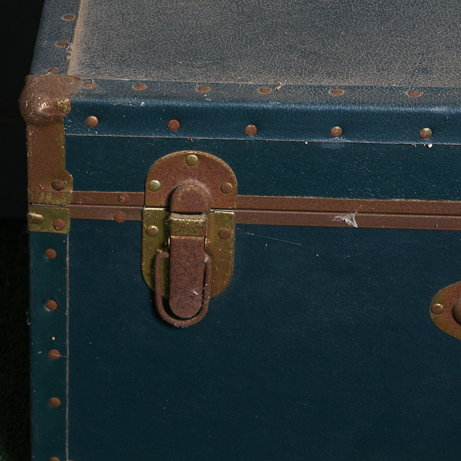 Vintage Steamer Trunk by Mercury Luggage