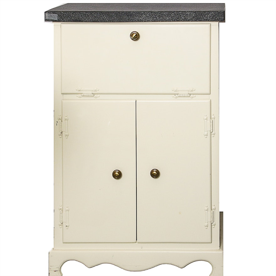 White Painted Side Cabinet