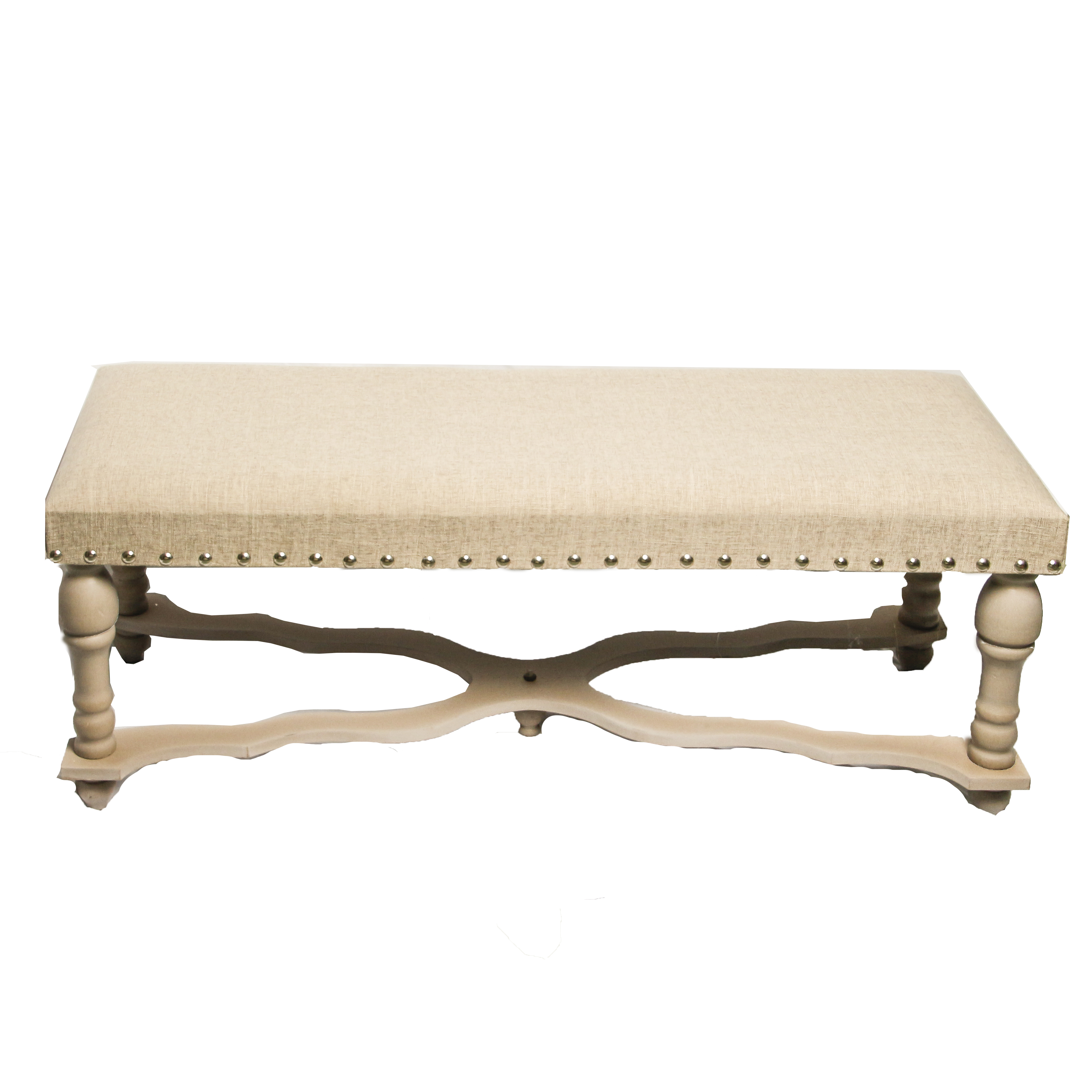 Contemporary Upholstered Bed Bench