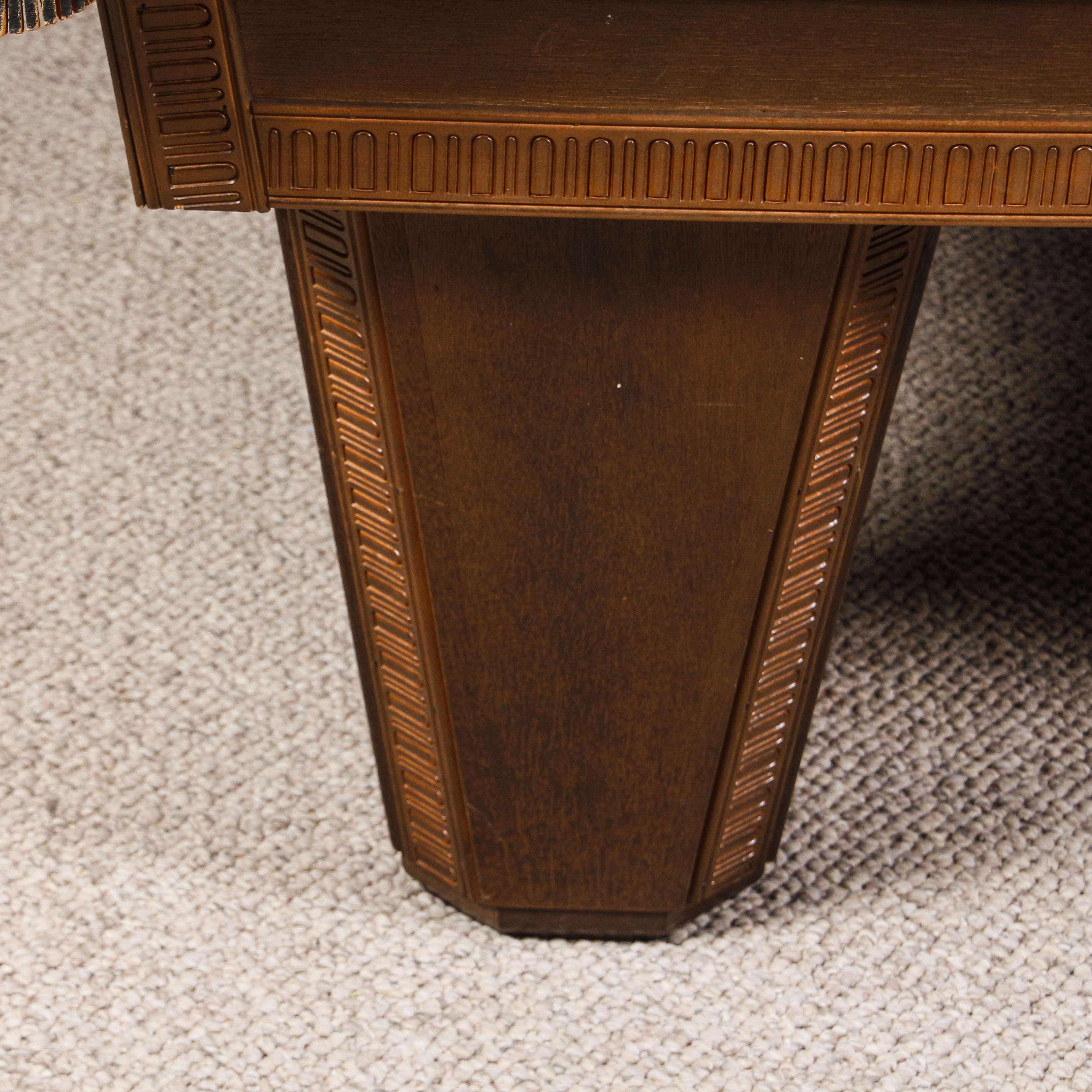 Slate Top Pool Table With Accessories