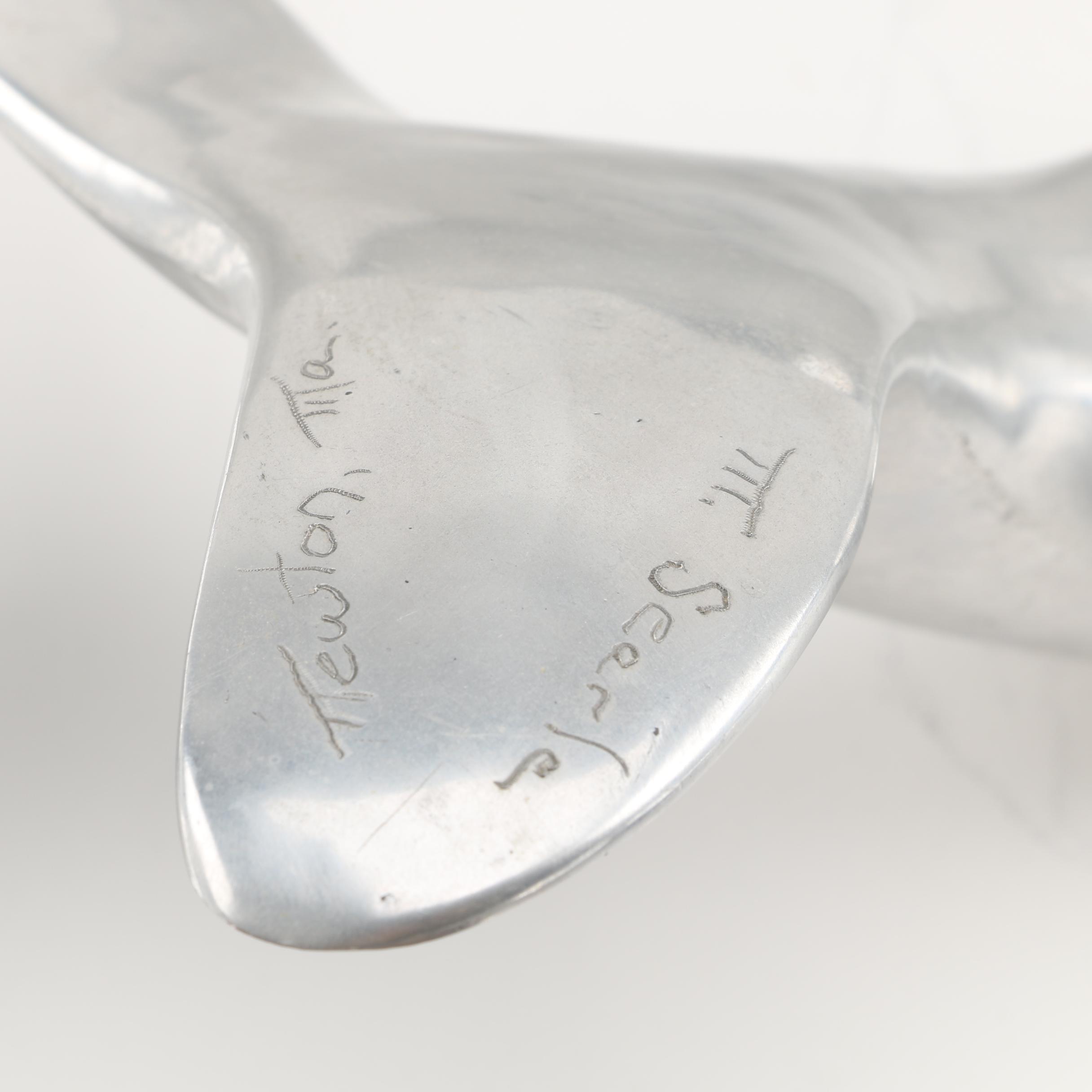 Nambé Serveware with Hoselton Aluminum Whale Sculpture