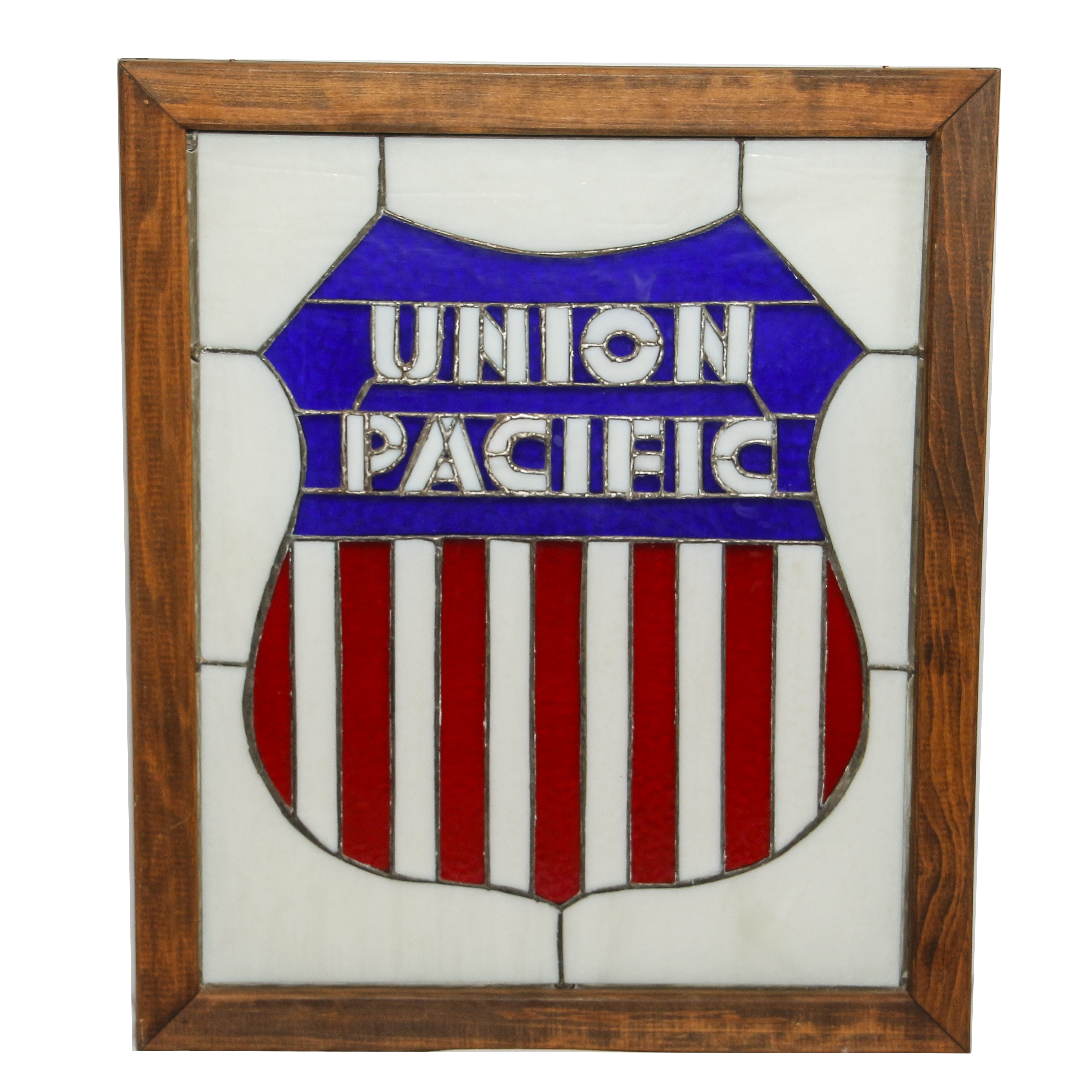 Union Pacific Stained Glass Panel