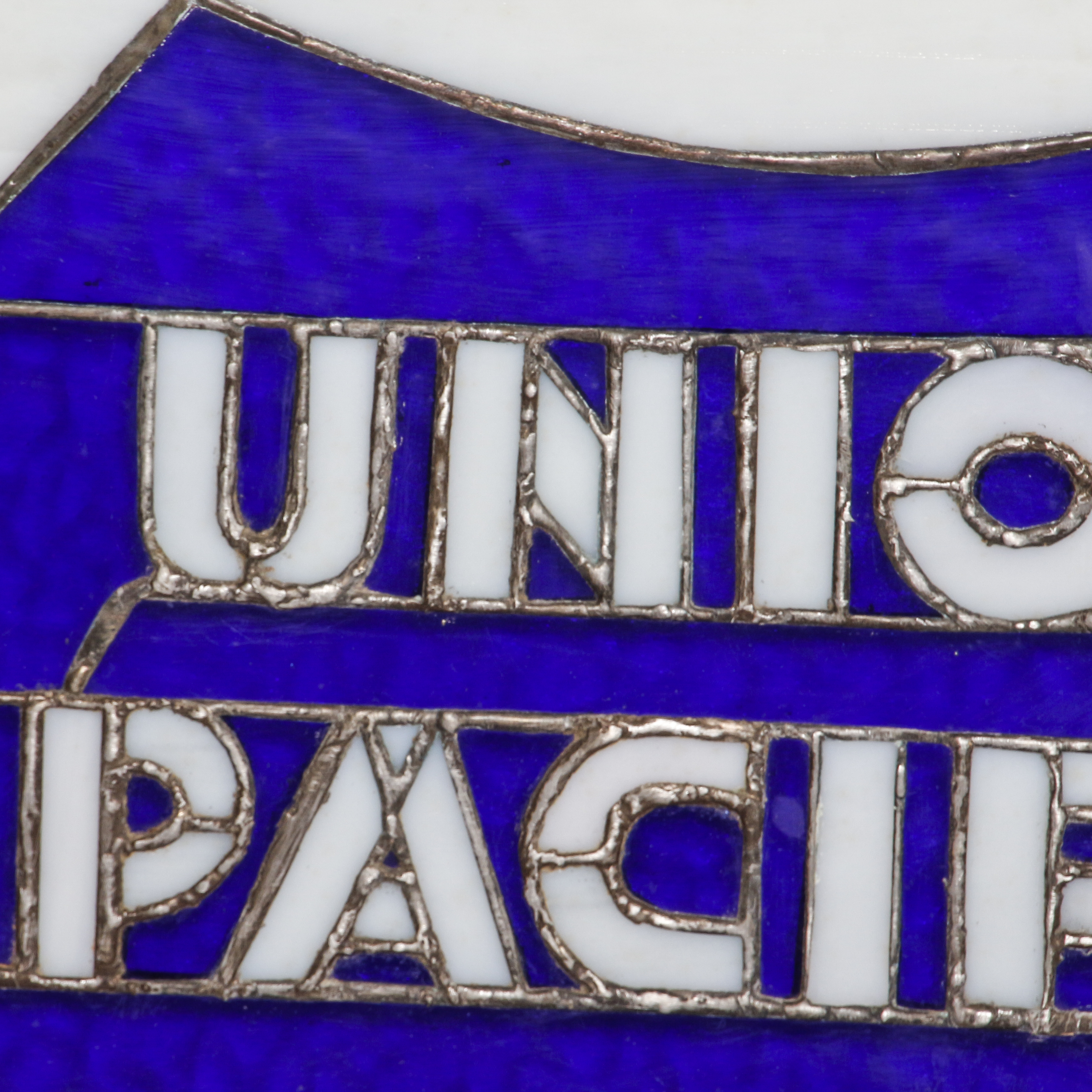 Union Pacific Stained Glass Panel