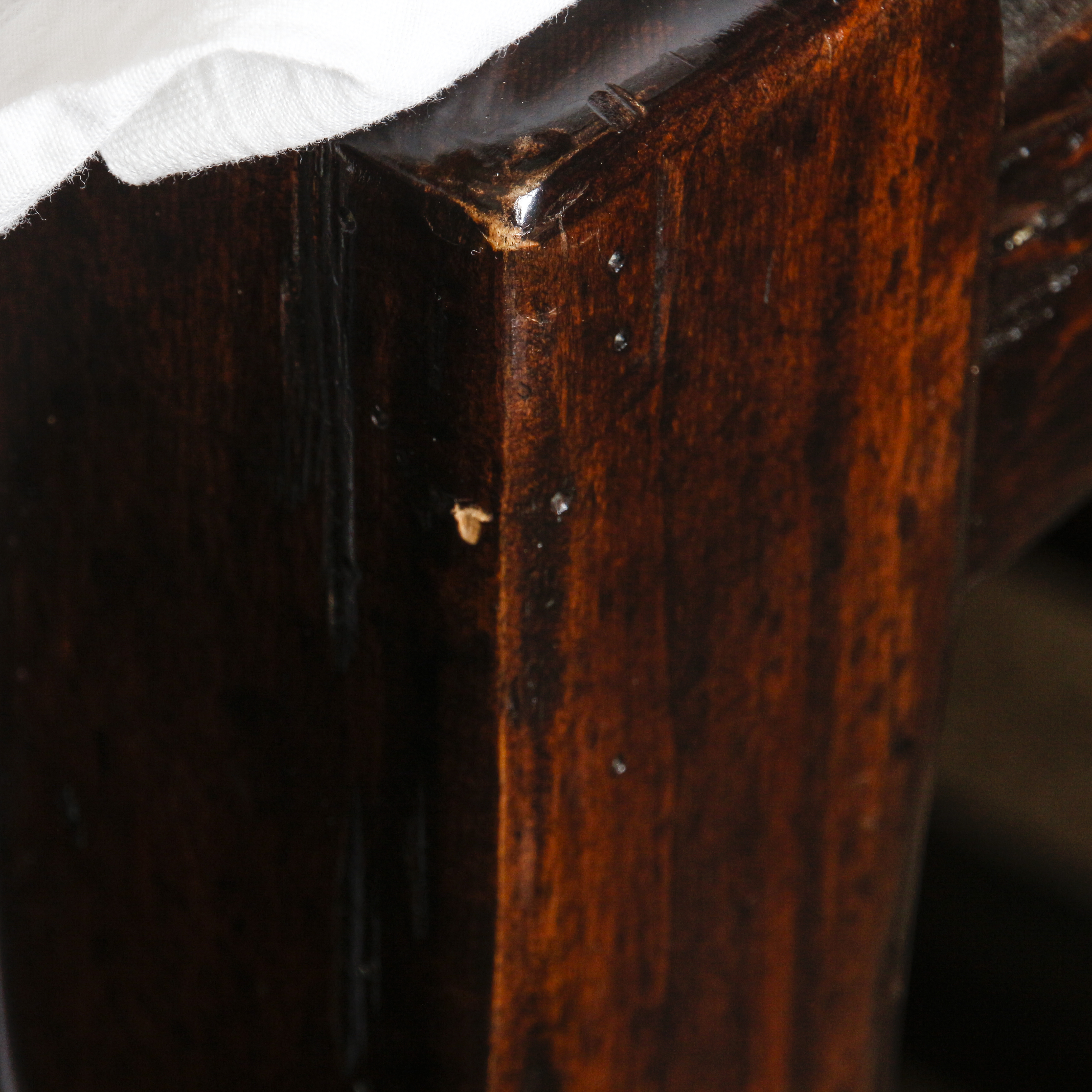 Ladder Back Barstools with Woven Seats