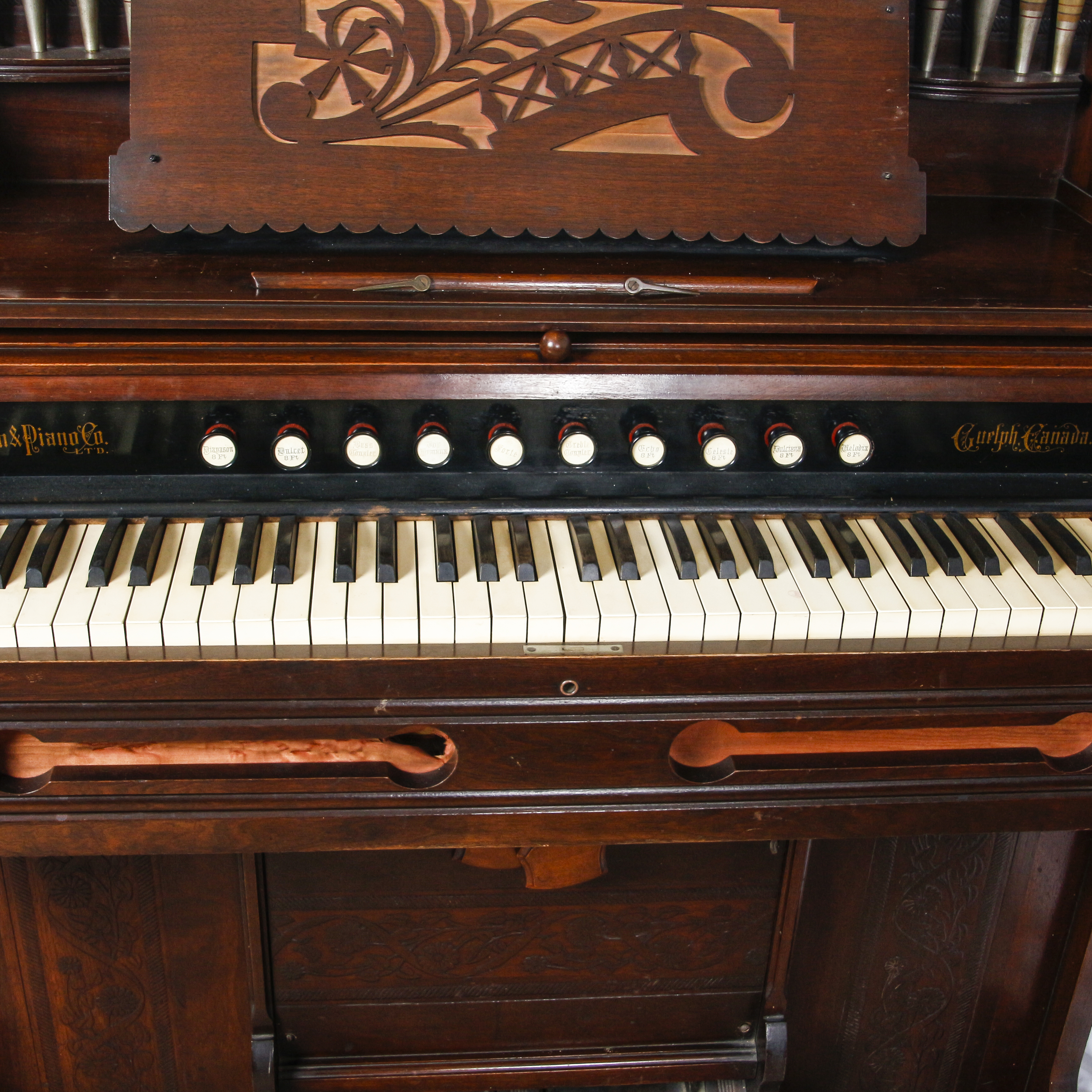 Antique Bell Organ & Piano Co. Pedal Organ