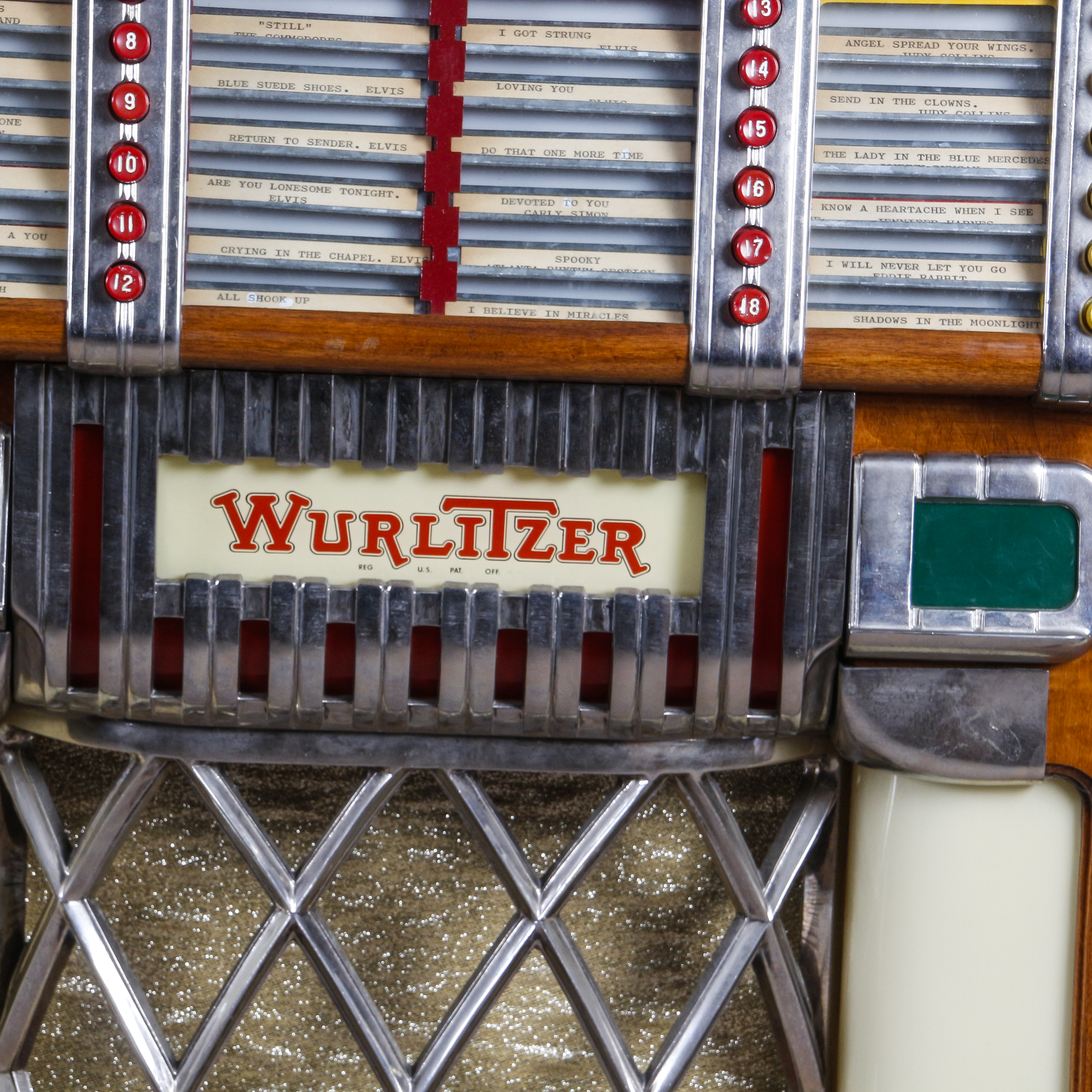 Wurlitzer 1940s Juke Box Bubbler