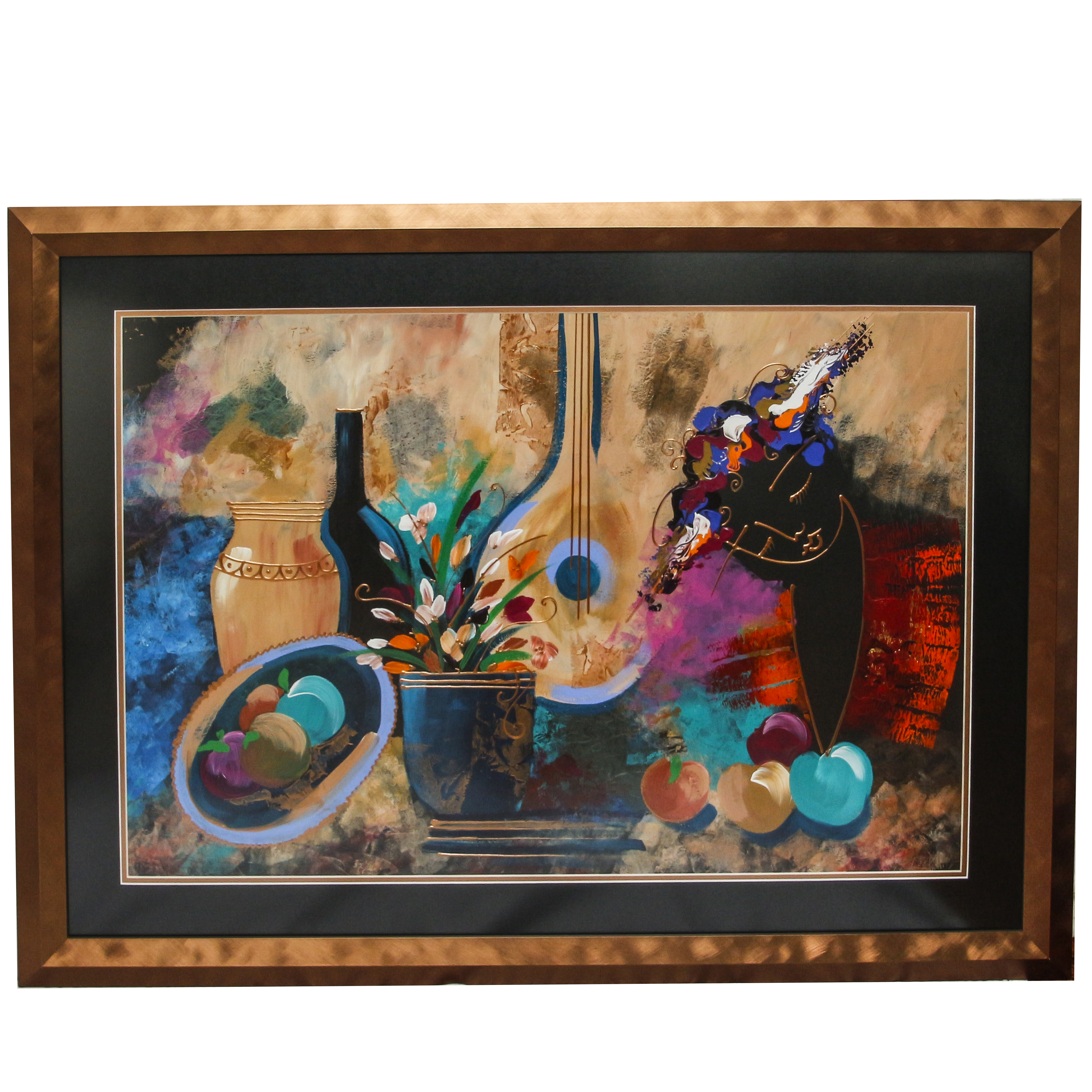 Acrylic Still Life Painting on Paper