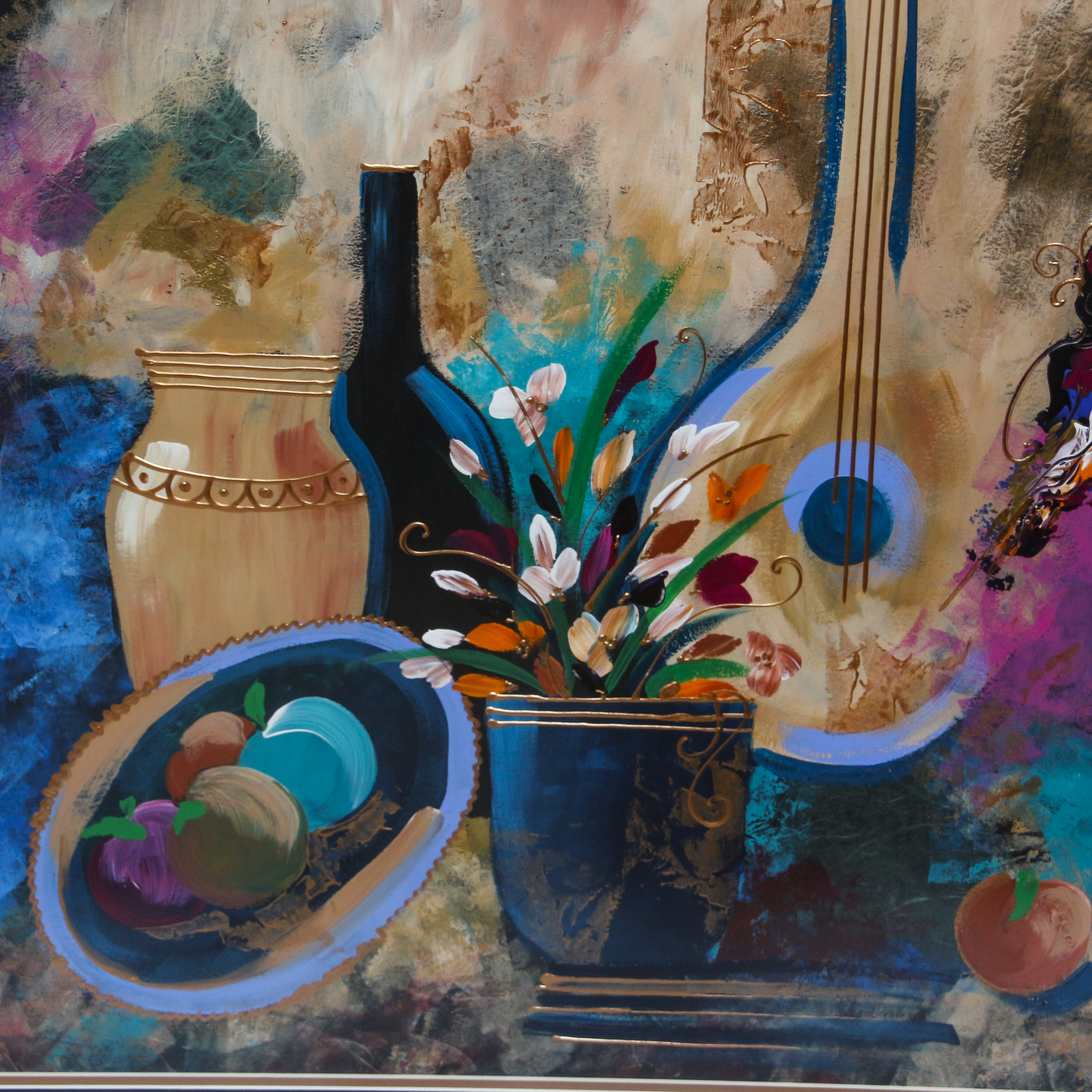 Acrylic Still Life Painting on Paper