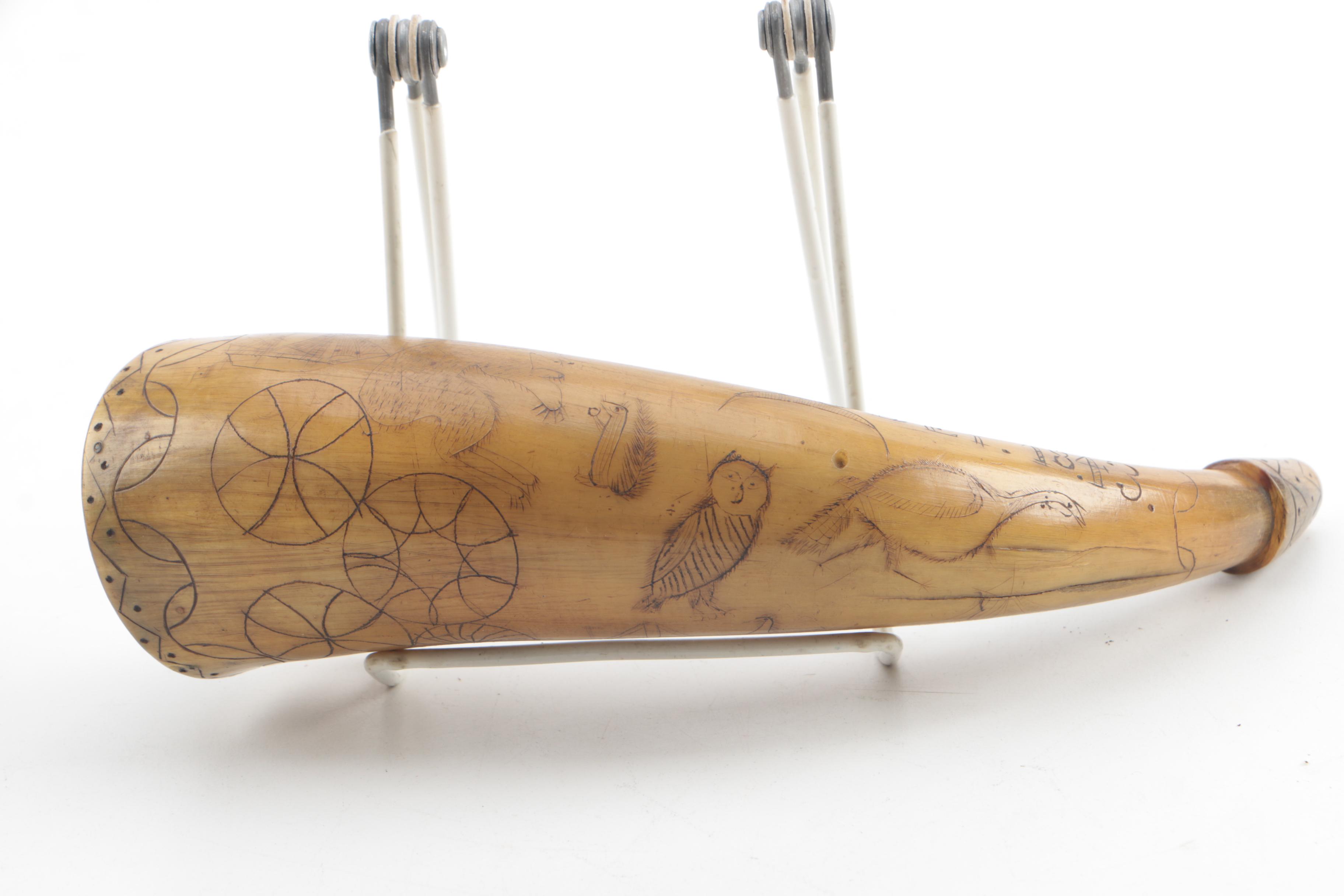 Antique and Vintage Powder Horns