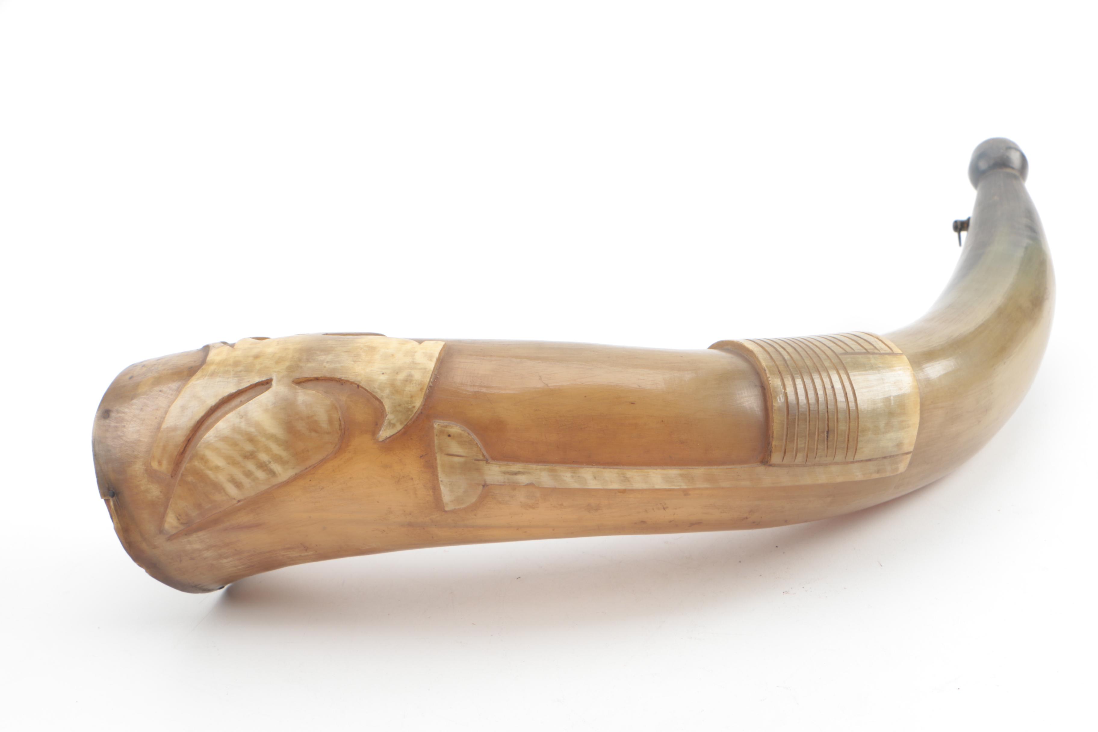 Antique and Vintage Powder Horns