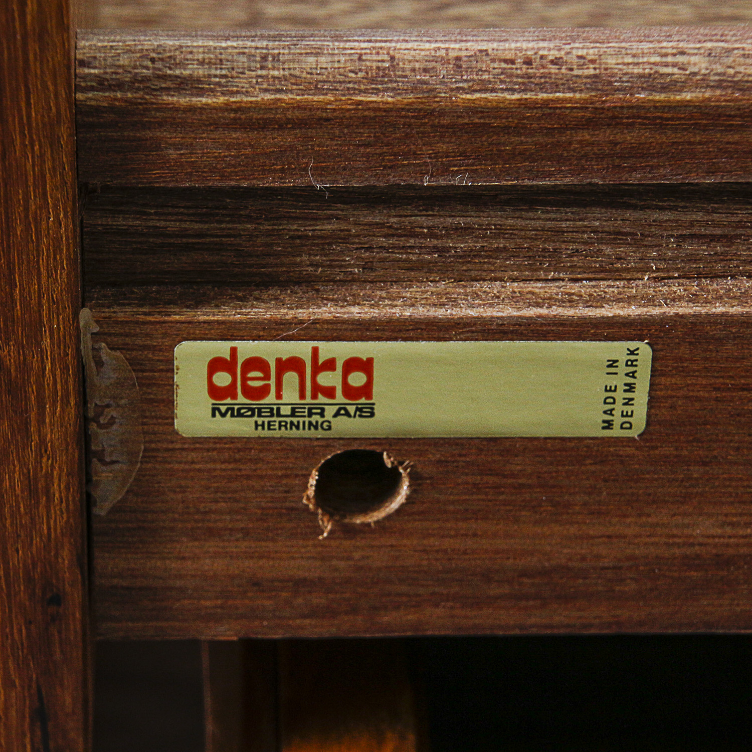 Vintage Danish Modern Teak Desk by Denka Mobler A/S