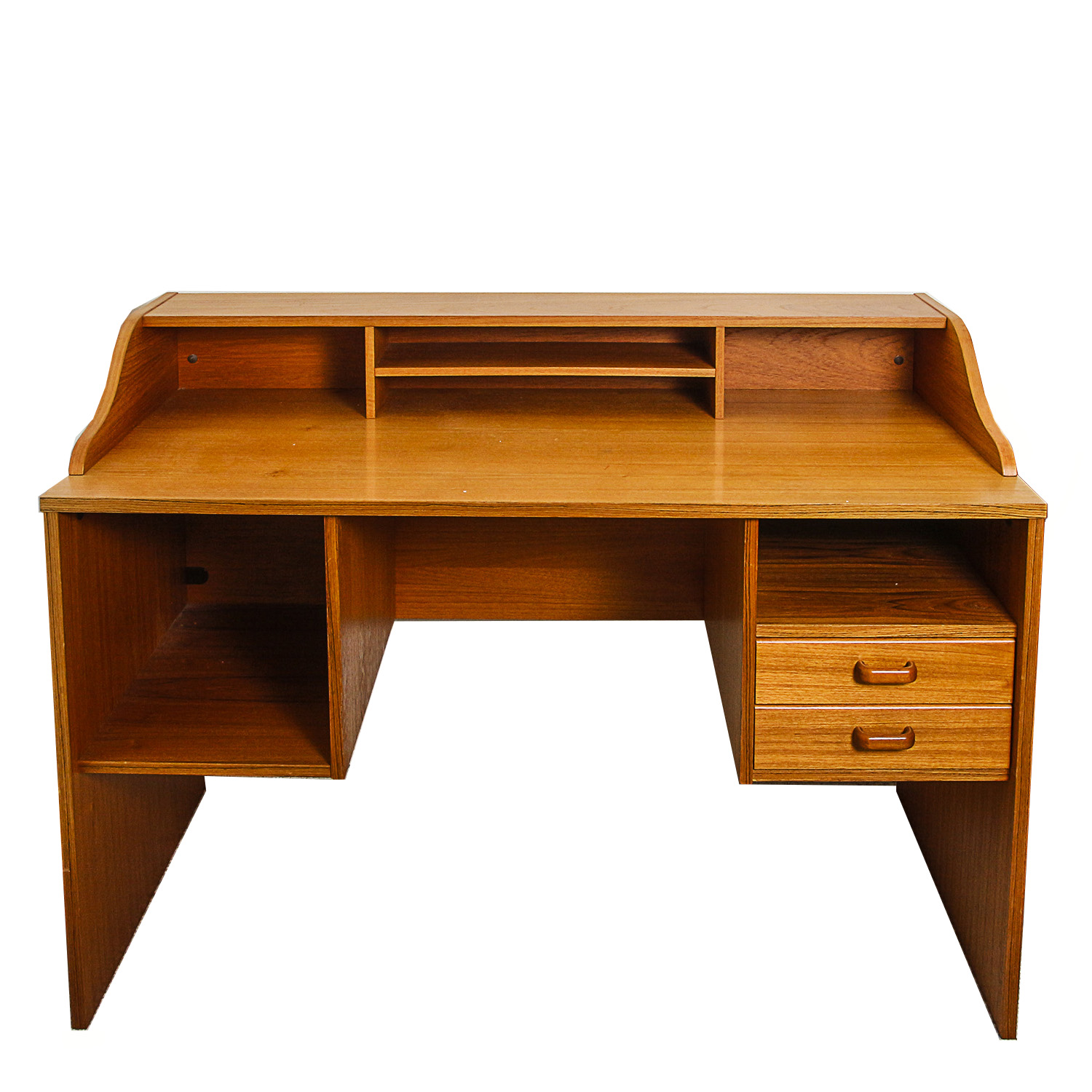 Vintage Mid Century Modern Teak Desk
